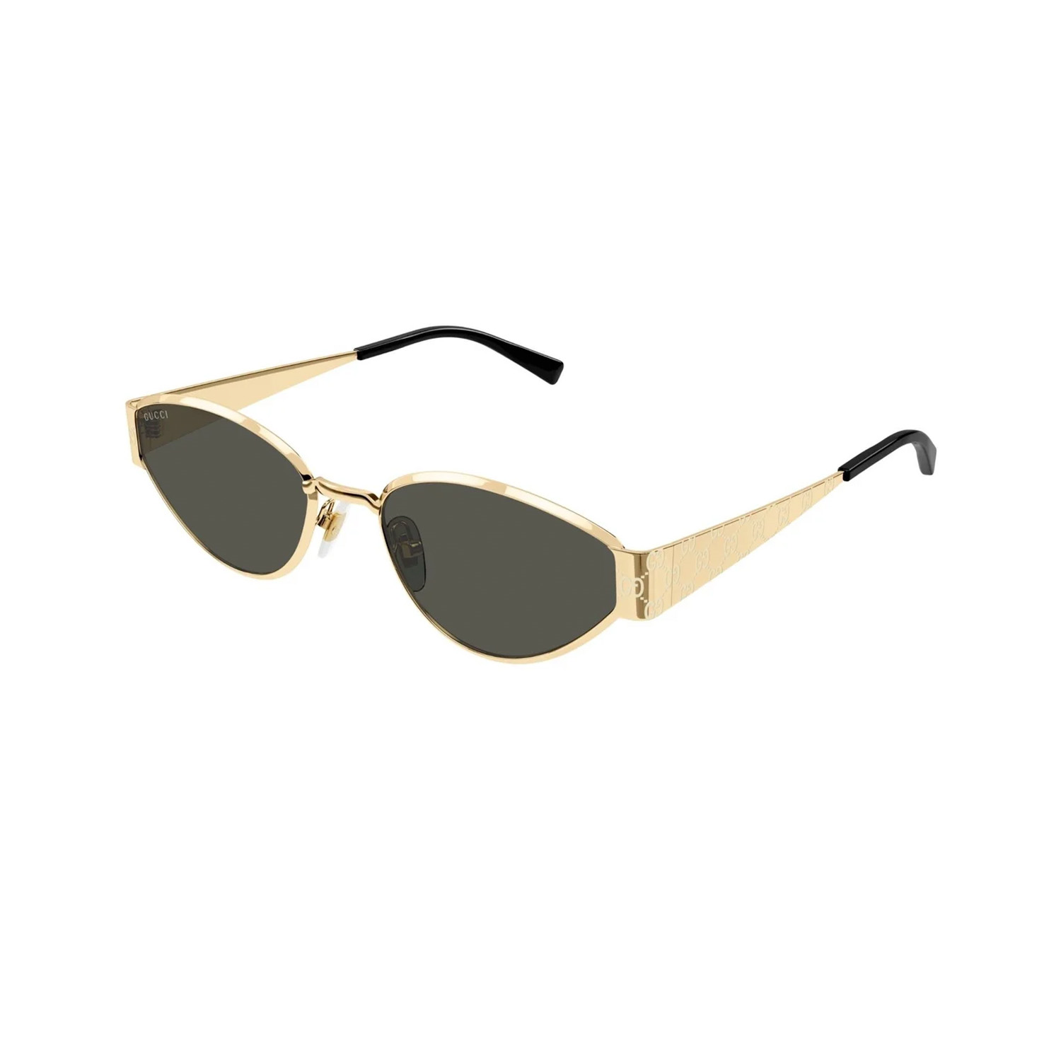 GG1853S 001 55 Kadın Cat Eye Gold Metal Güneş Gözlüğü