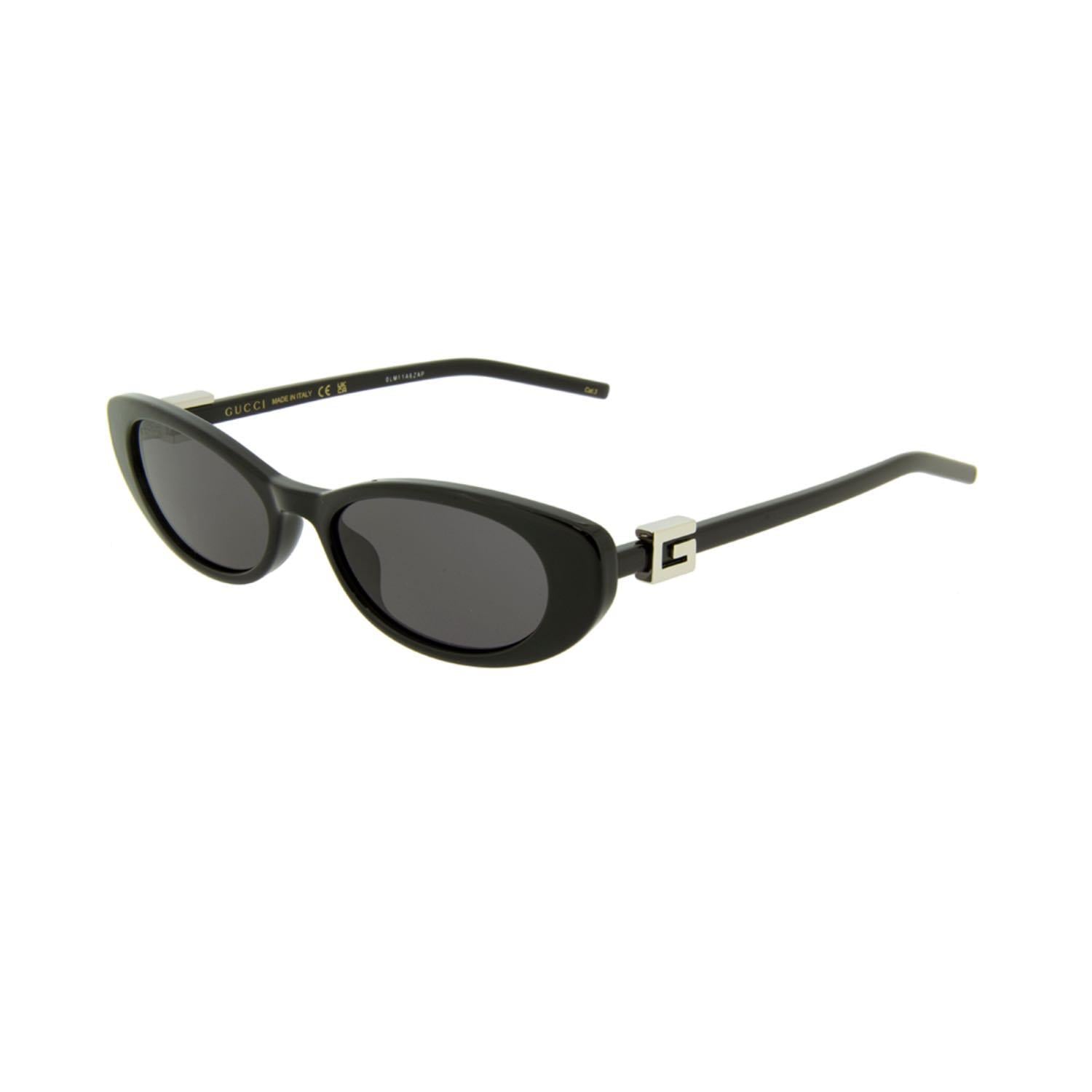 Gucci GG 1680S 001 52 Kadın Cat Eye Siyah Kemik Güneş Gözlüğü