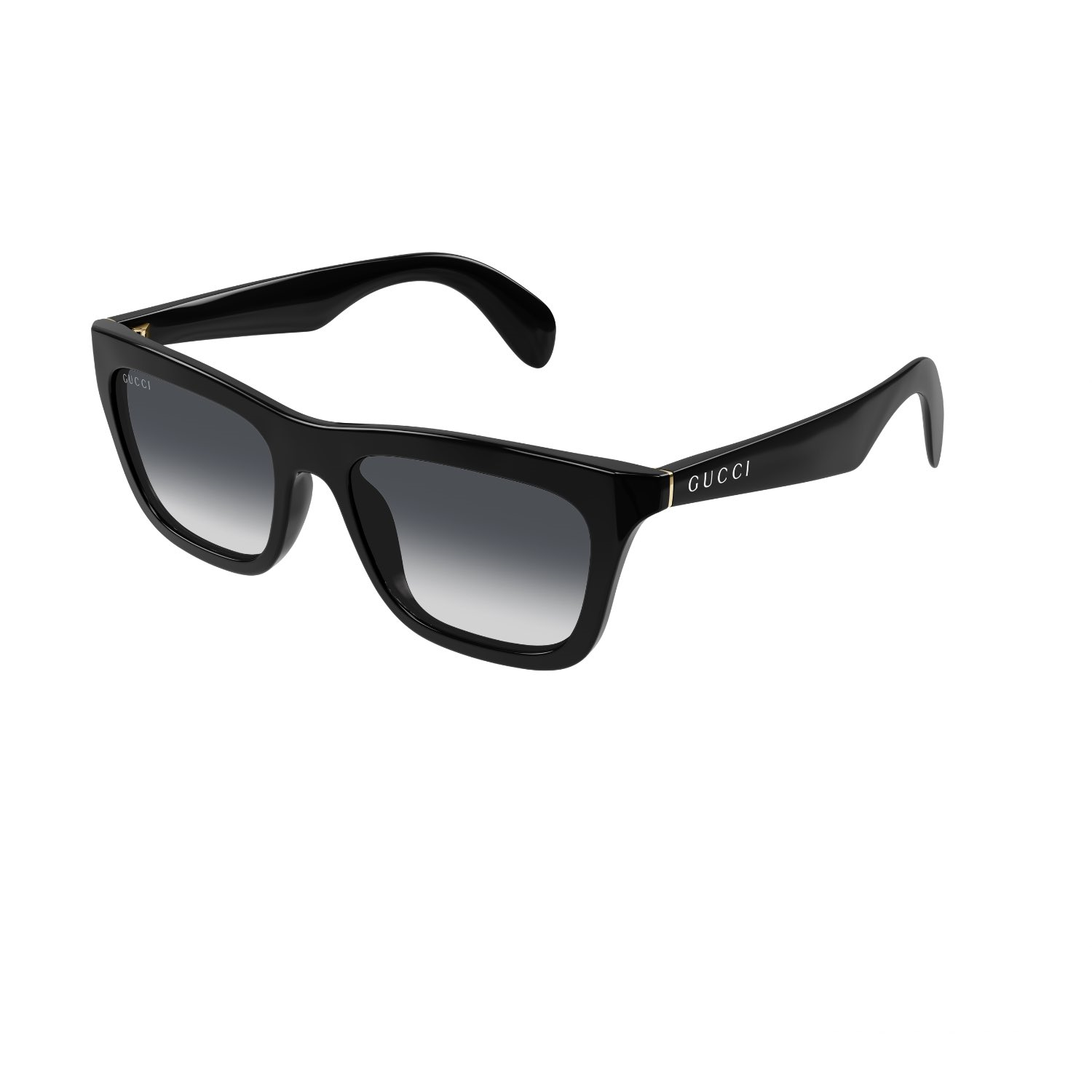 Gucci GG 1933S 001 53 Unisex Kare Degrade Siyah Kemik Güneş Gözlüğü