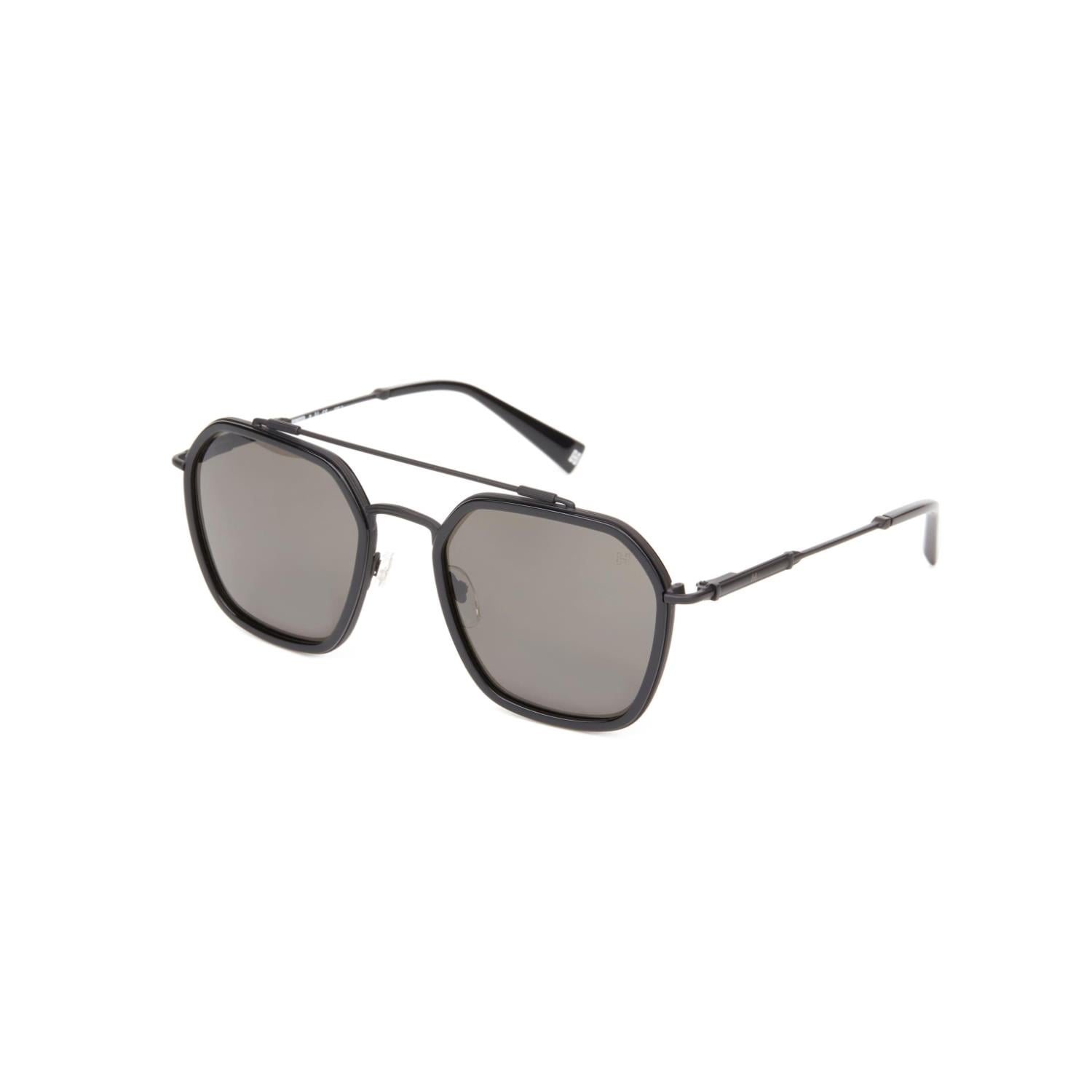 Hermossa hm 1637 C3 56 Unisex Geometrik Füme Metal Güneş Gözlüğü