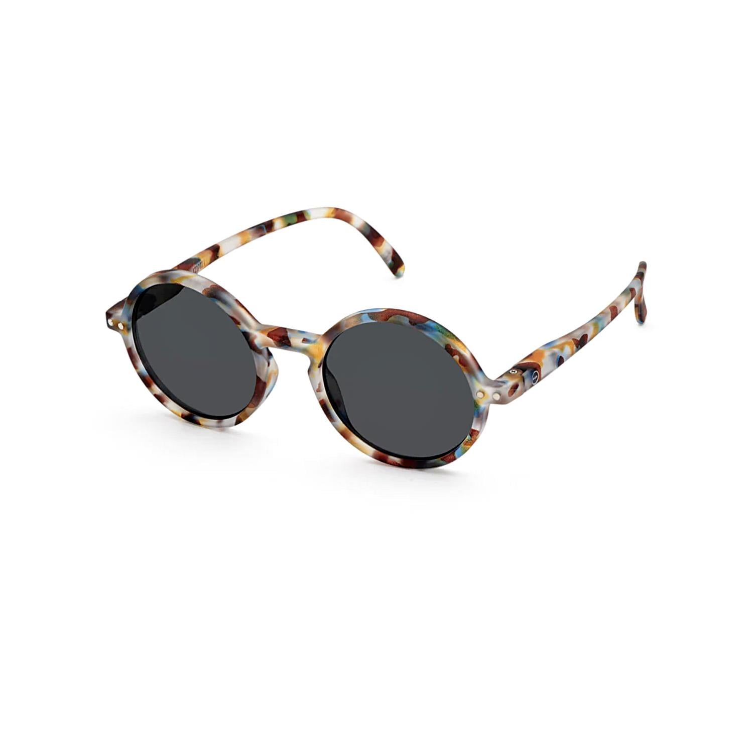 İzipizi Sun Junior #G Blue Tortoise 5-10 Yaş Çocuk 41 Ekartman Kırçıllı Mavi Kahverengi Güneş Gözlüğü