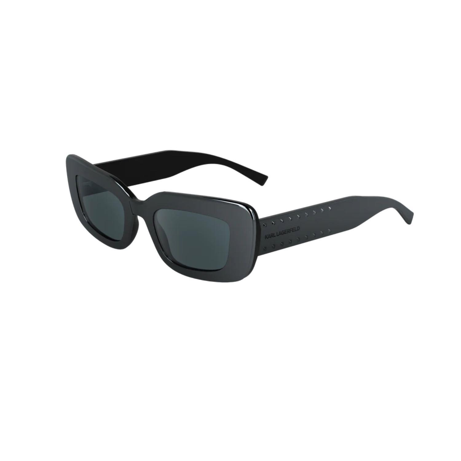 Karl Lagerfeld KL 6164S 021 50 Kadın Dikdörtgen Siyah Kemik Güneş Gözlüğü