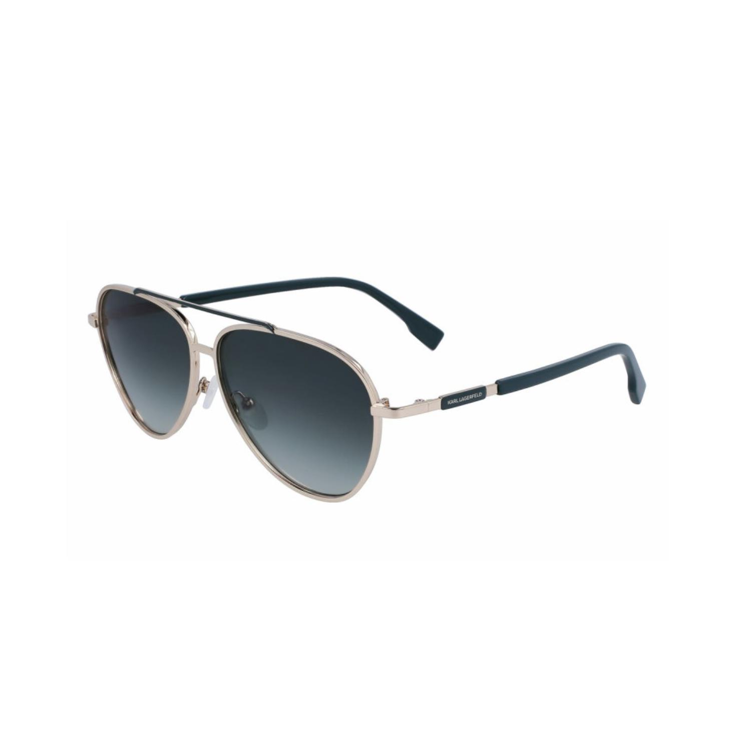 Karl Lagerfeld KL344S-714 59 Erkek Gold Metal Güneş Gözlüğü