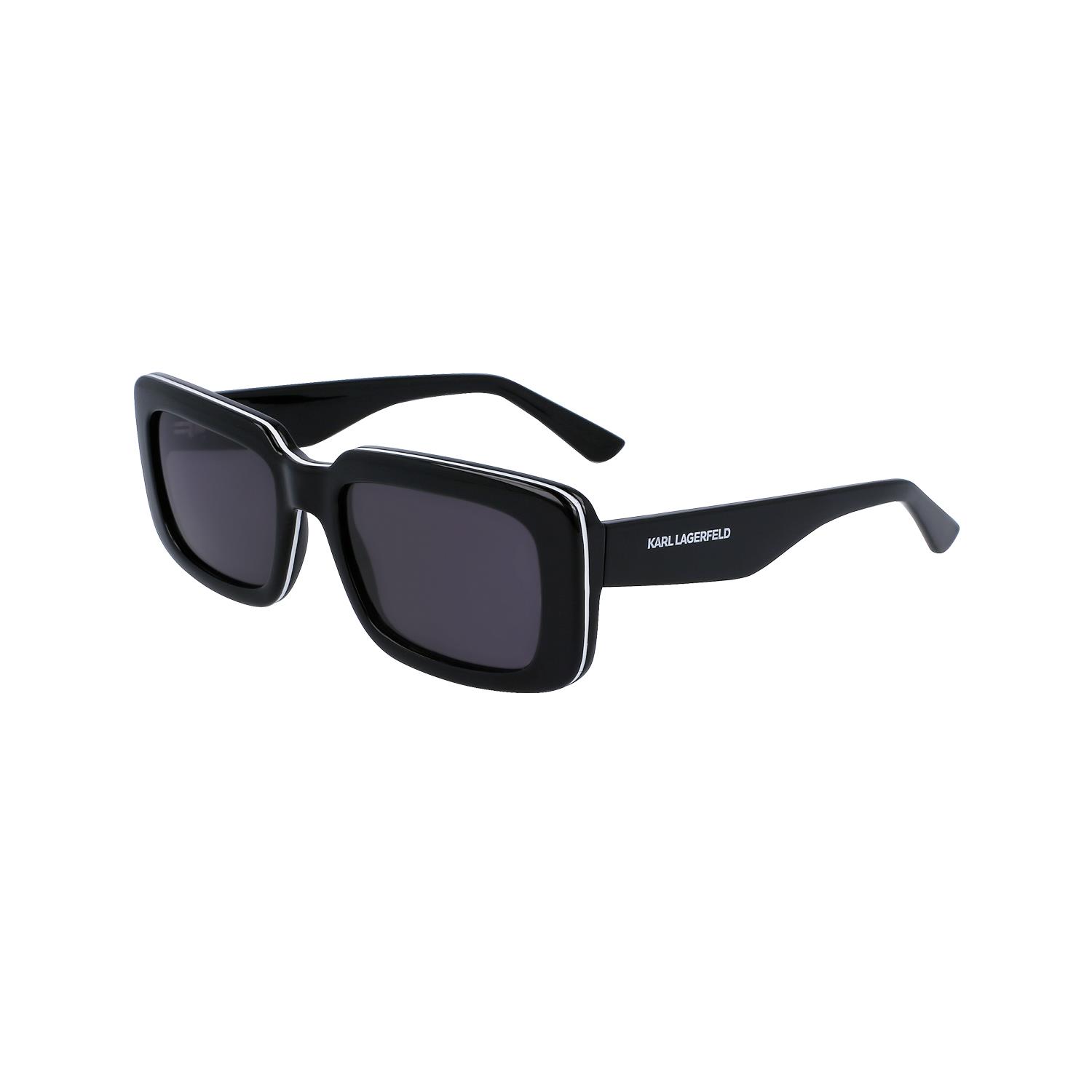 Karl Lagerfeld KL6101S 001 54 Unisex Siyah Kemik Güneş Gözlüğü