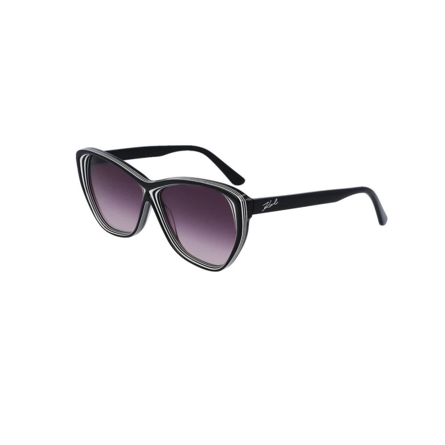 Karl Lagerfeld KL6103S 006 58 Kadın Cat Eye Siyah Kemik Güneş Gözlüğü