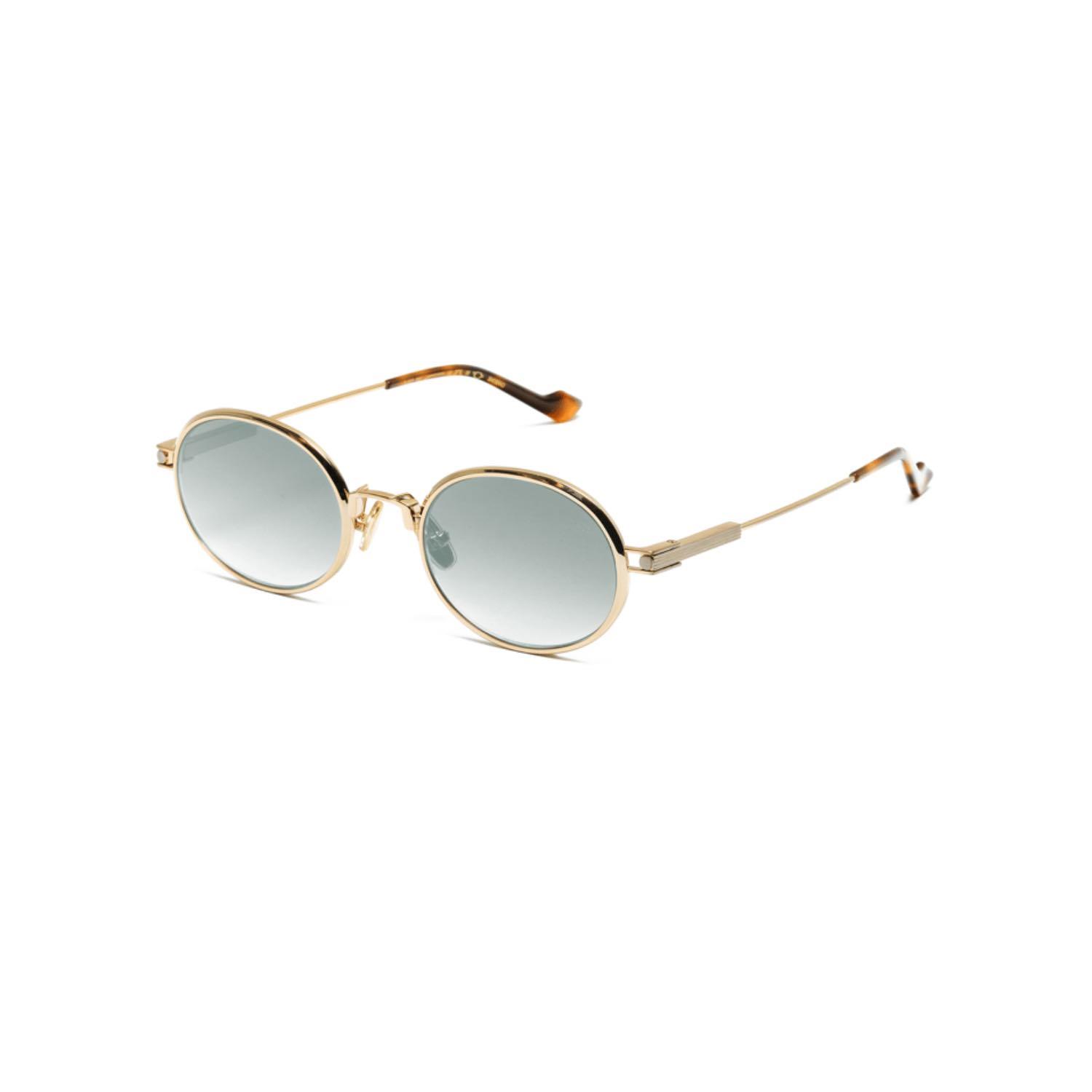Kilian Carbone C2 50 Kadın Oval Gold Metal Güneş Gözlüğü
