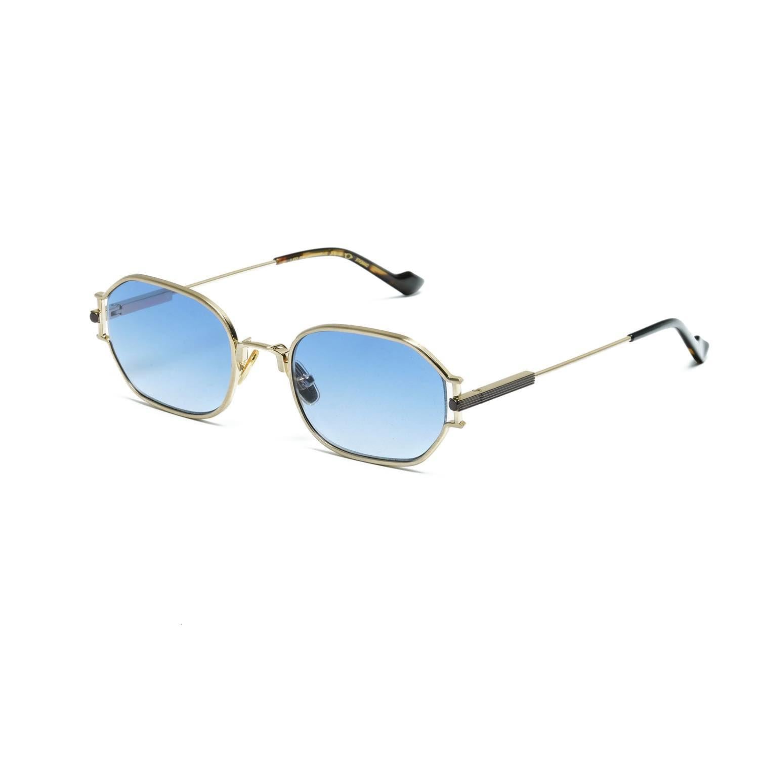 Kilian Diamente C1 52 Unisex Oval Gold Metal Güneş Gözlüğü