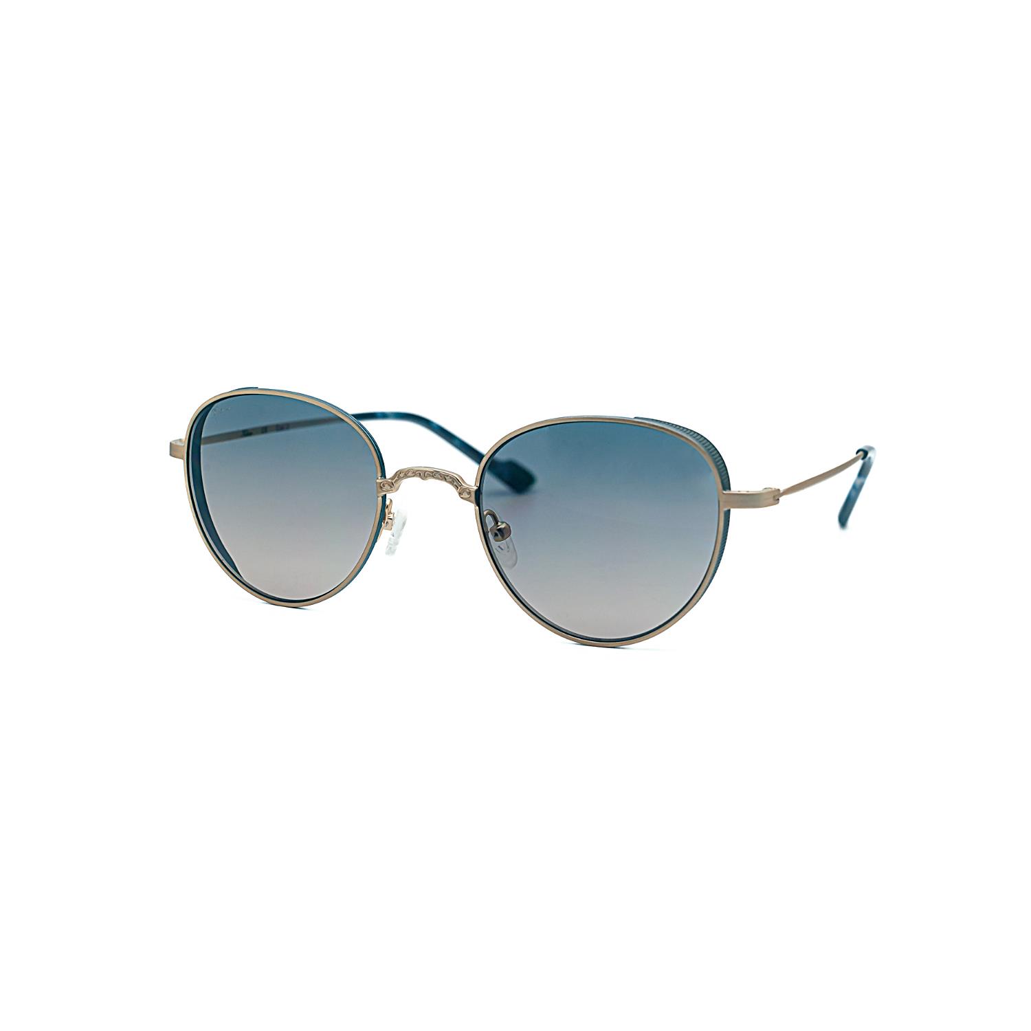 Kilian Guesto C3 50 Unisex Oval Mat Altın Metal Güneş Gözlüğü