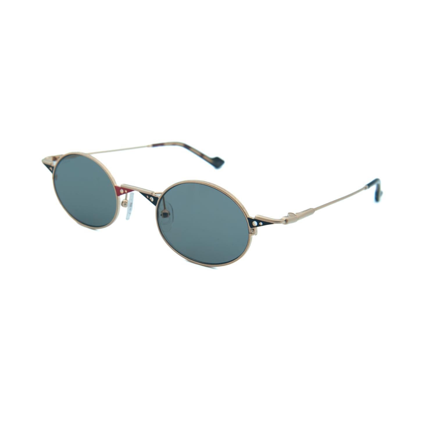 Kilian Pazzo C2 46 Unisex Oval Gold Metal Güneş Gözlüğü
