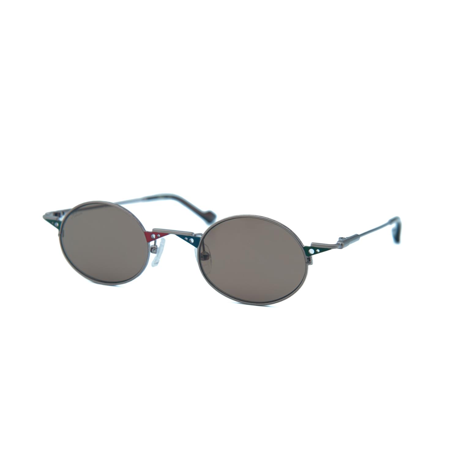 Kilian Pazzo C4 46 Unısex Oval Gri Metal Güneş Gözlüğü