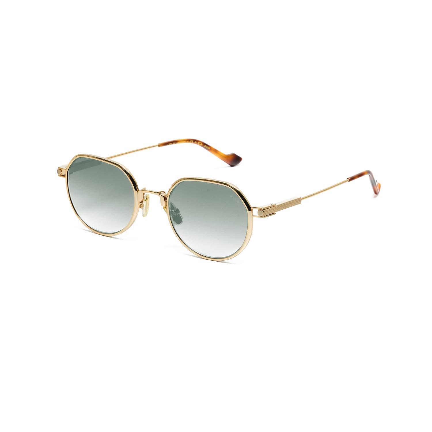 Kılıan Rıgore C2 48 Unisex Yuvarlak Gold Metal Güneş Gözlüğü