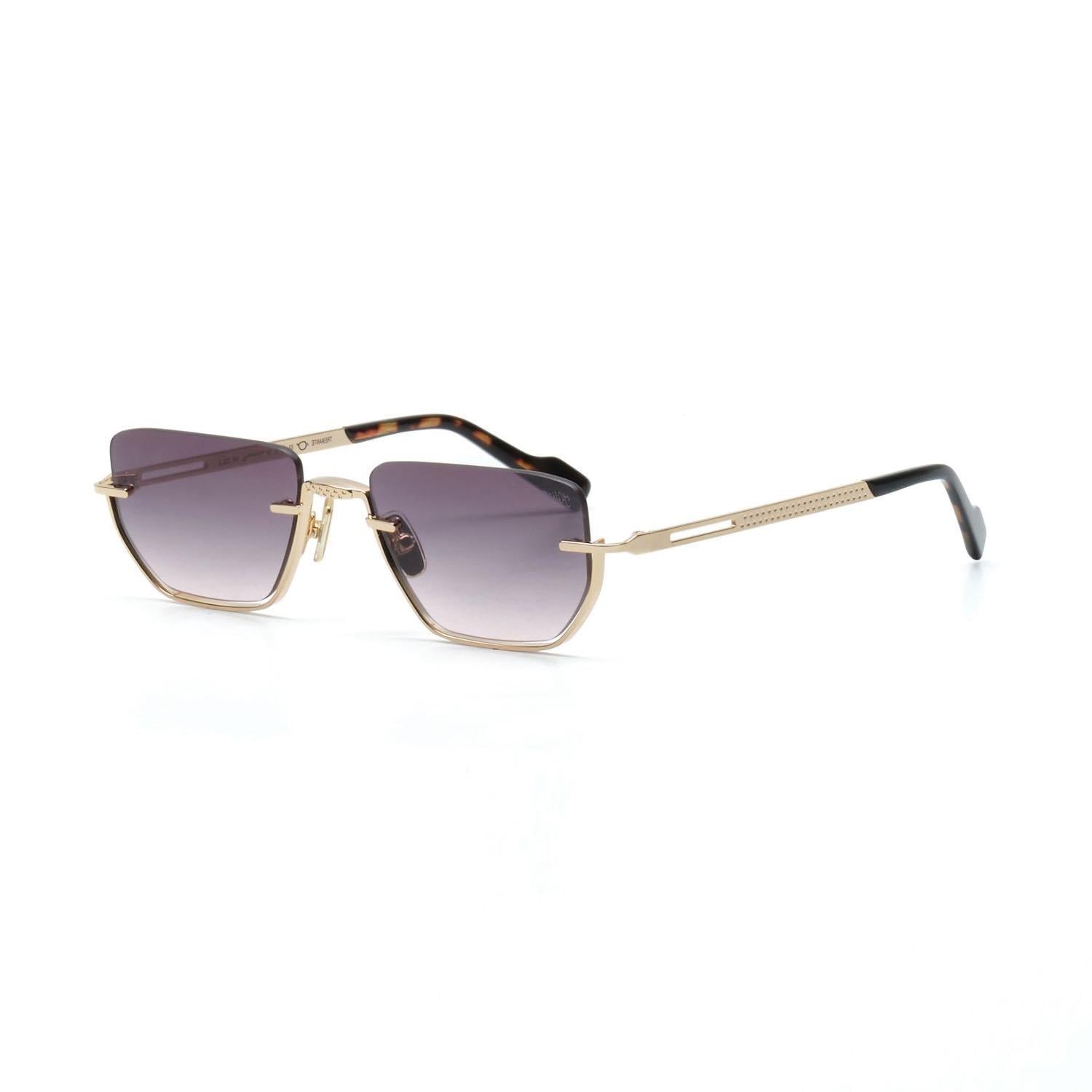 Kilian Tremante C2 53 Unisex Geometrik Gold Metal Güneş Gözlüğü
