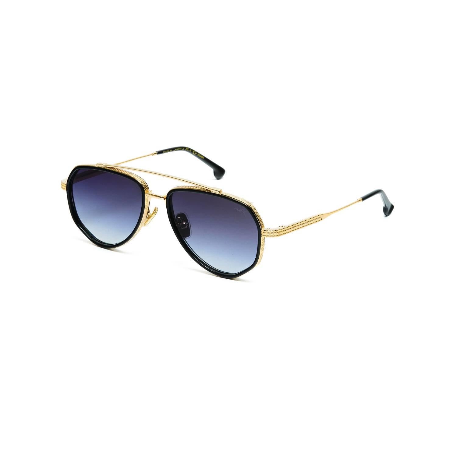 Killian Immagine C1 Y3 55 Unisex Geometrik Gold Metal Güneş Gözlüğü