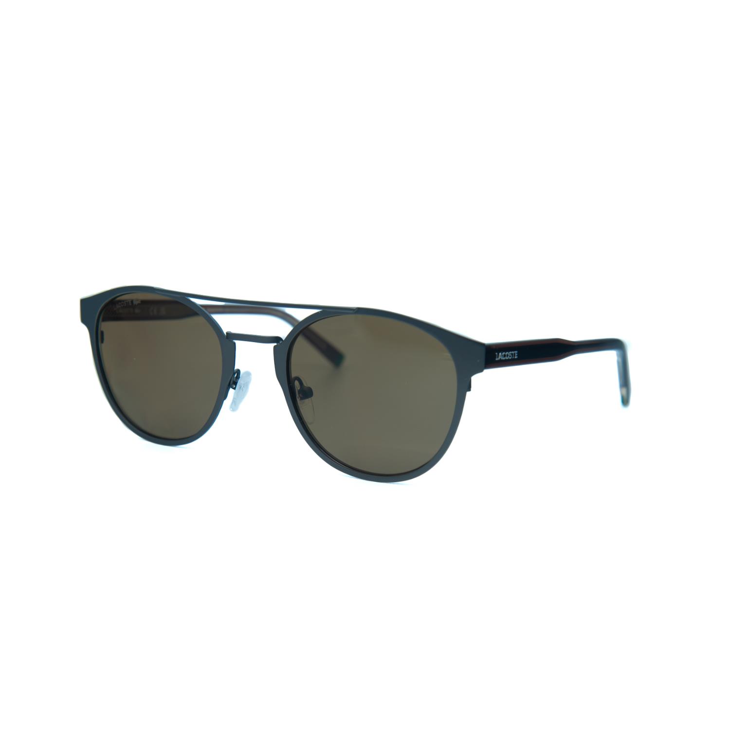 Lacoste L 263S 033 53 Erkek Oval Gri Metal Güneş Gözlüğü