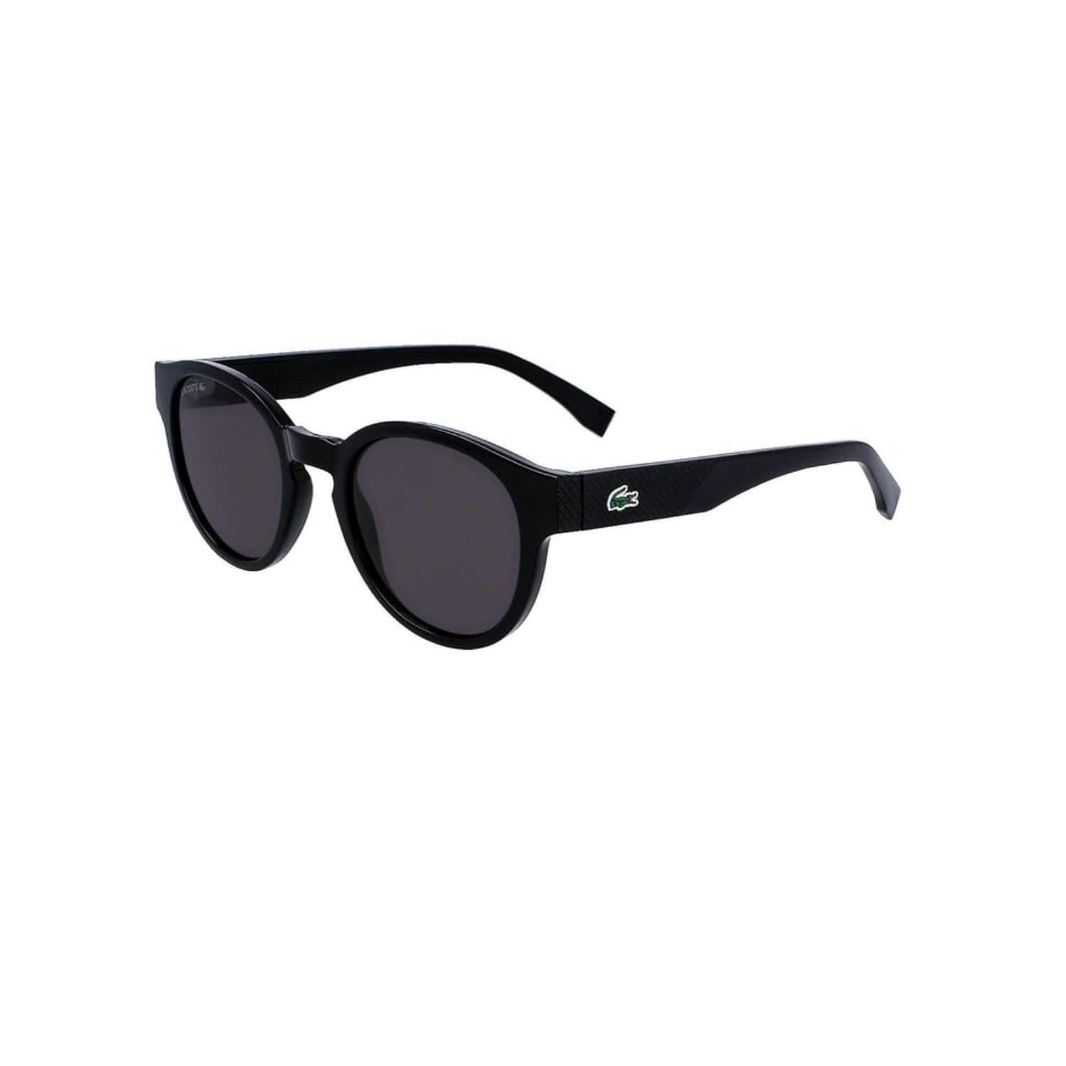 Lacoste L 6000S 001 51 Unisex Oval Siyah Kemik Güneş Gözlüğü