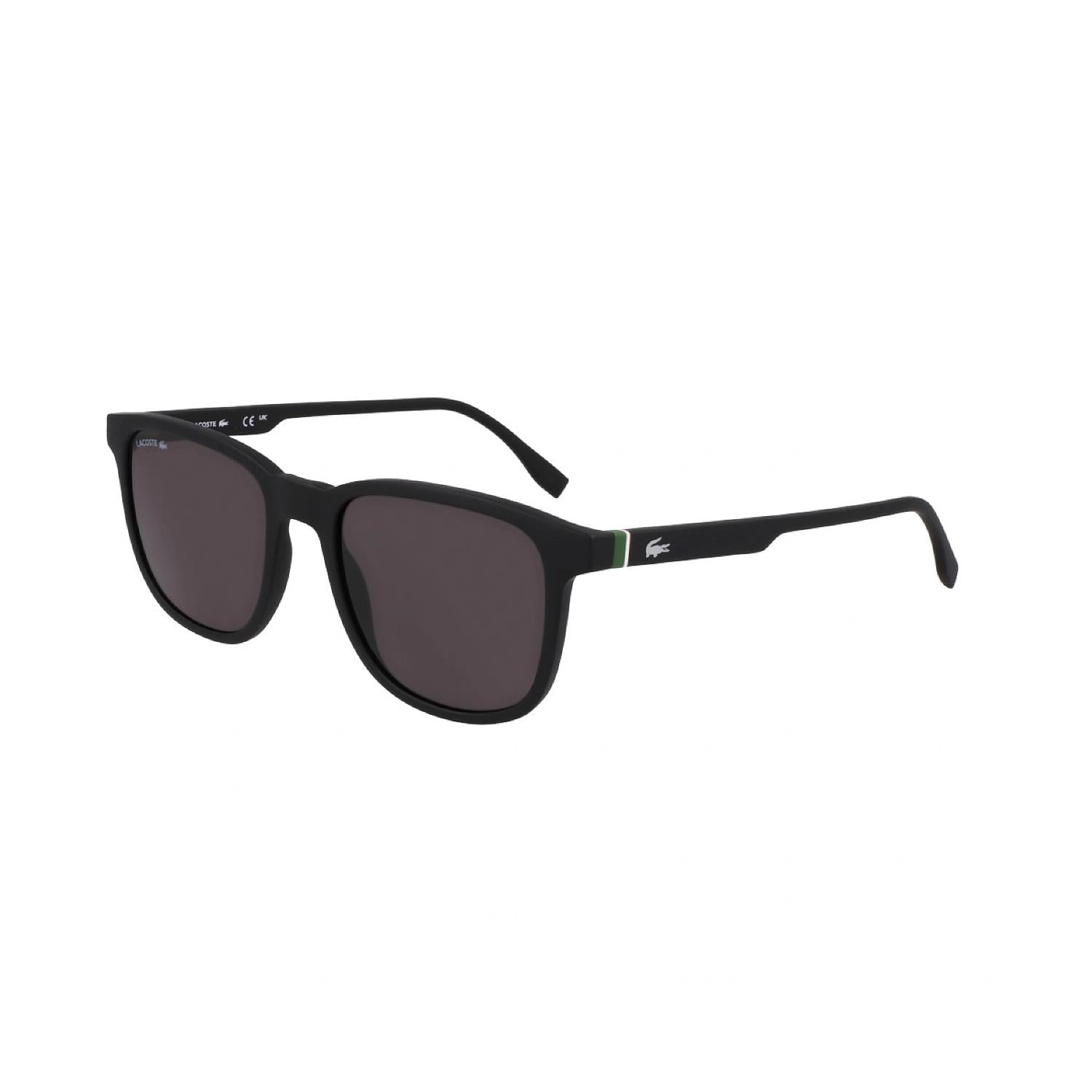 Lacoste L 6029S 002 53 Erkek Oval Füme Kemik Güneş Gözlüğü