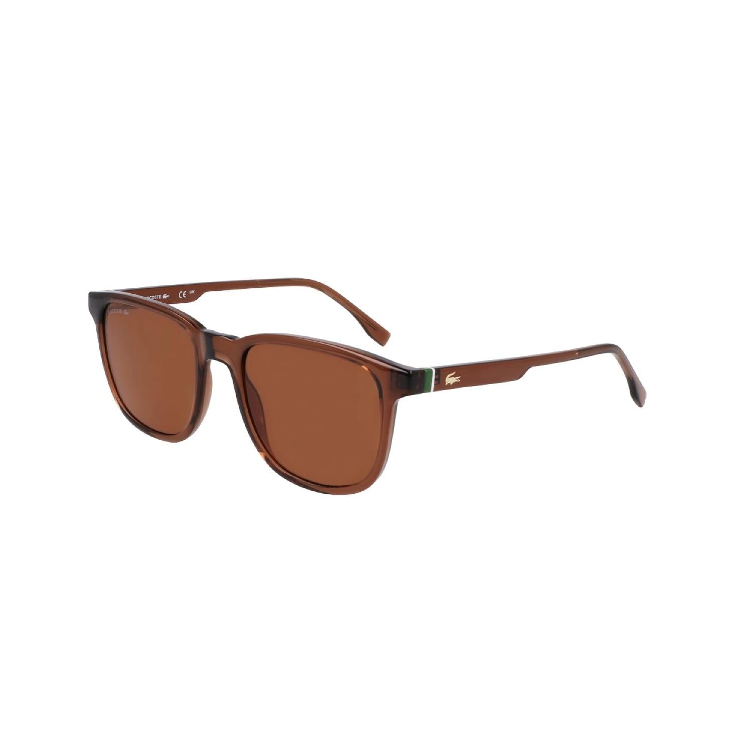 Lacoste L 6029S 210 53 Unisex Oval Kahverengi Kemik Güneş Gözlüğü