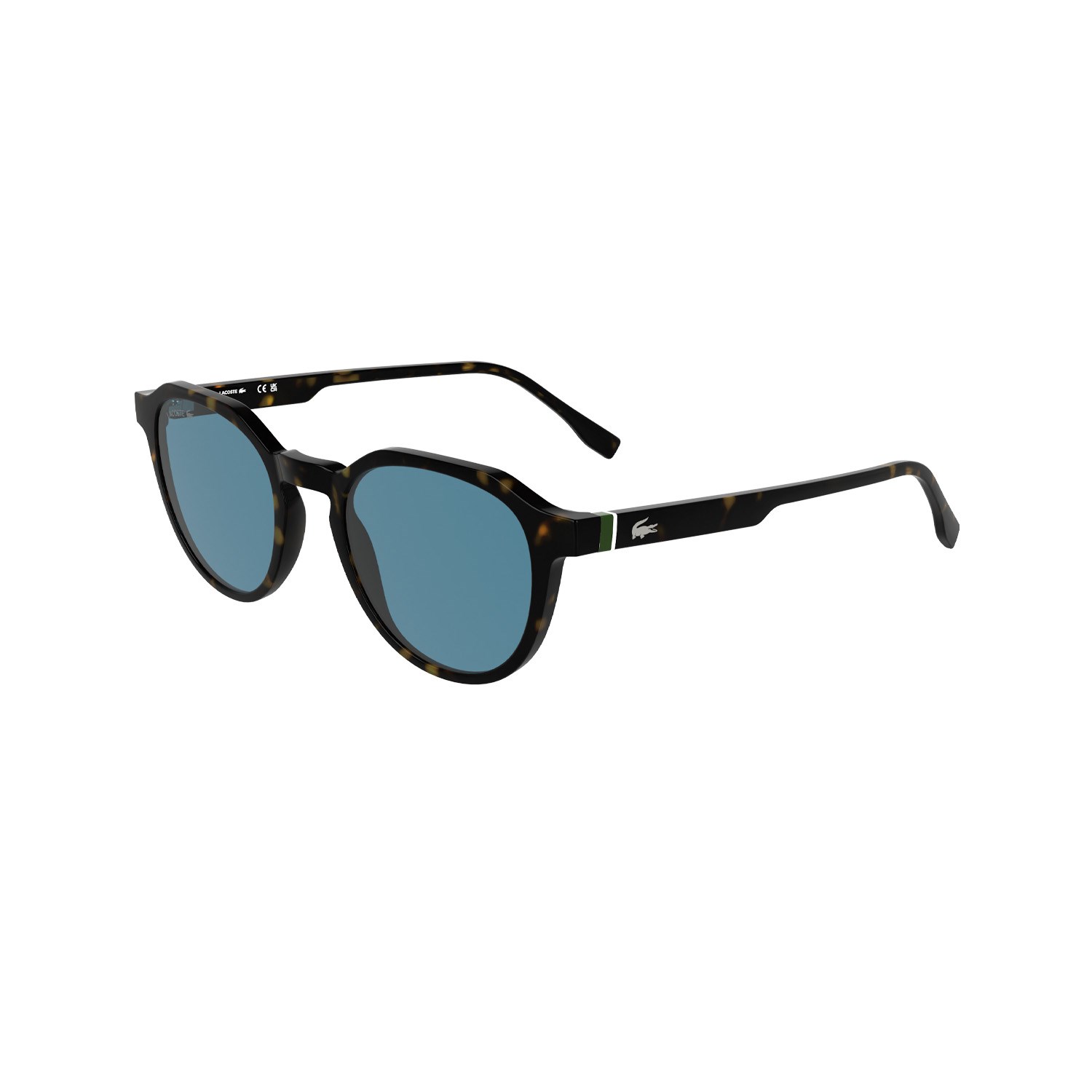 Lacoste L 6052S 214 51 Kadın Oval Kırçıllı Kahverengi Kemik Güneş Gözlüğü