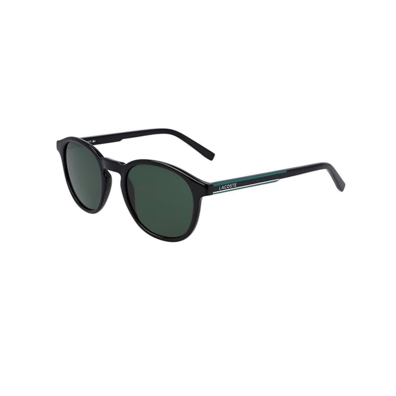 Lacoste L 916S 001 50 Unisex Yuvarlak Siyah Kemik Güneş Gözlüğü