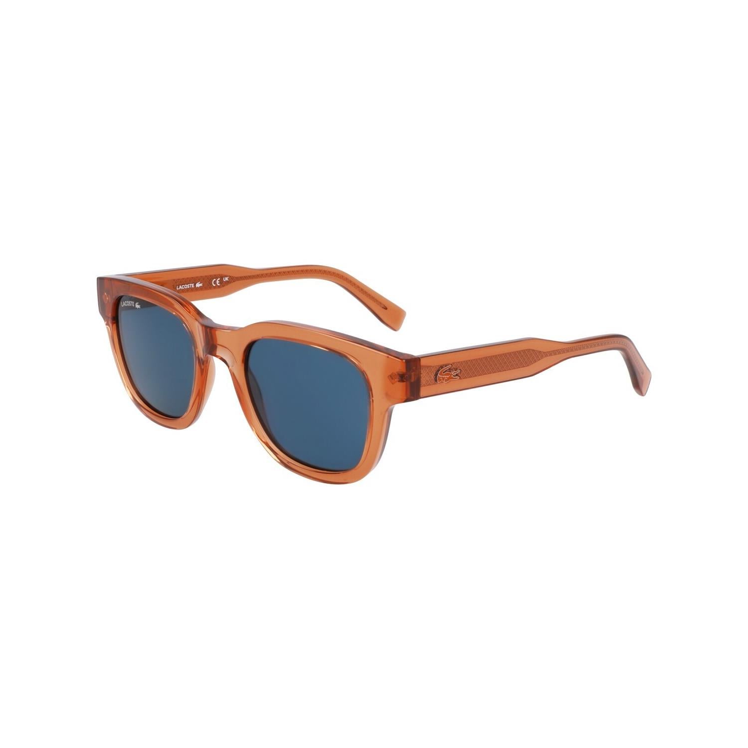 Lacoste L6023S 204 49 Unisex Şeffaf Kahverengi Kemik Güneş Gözlüğü