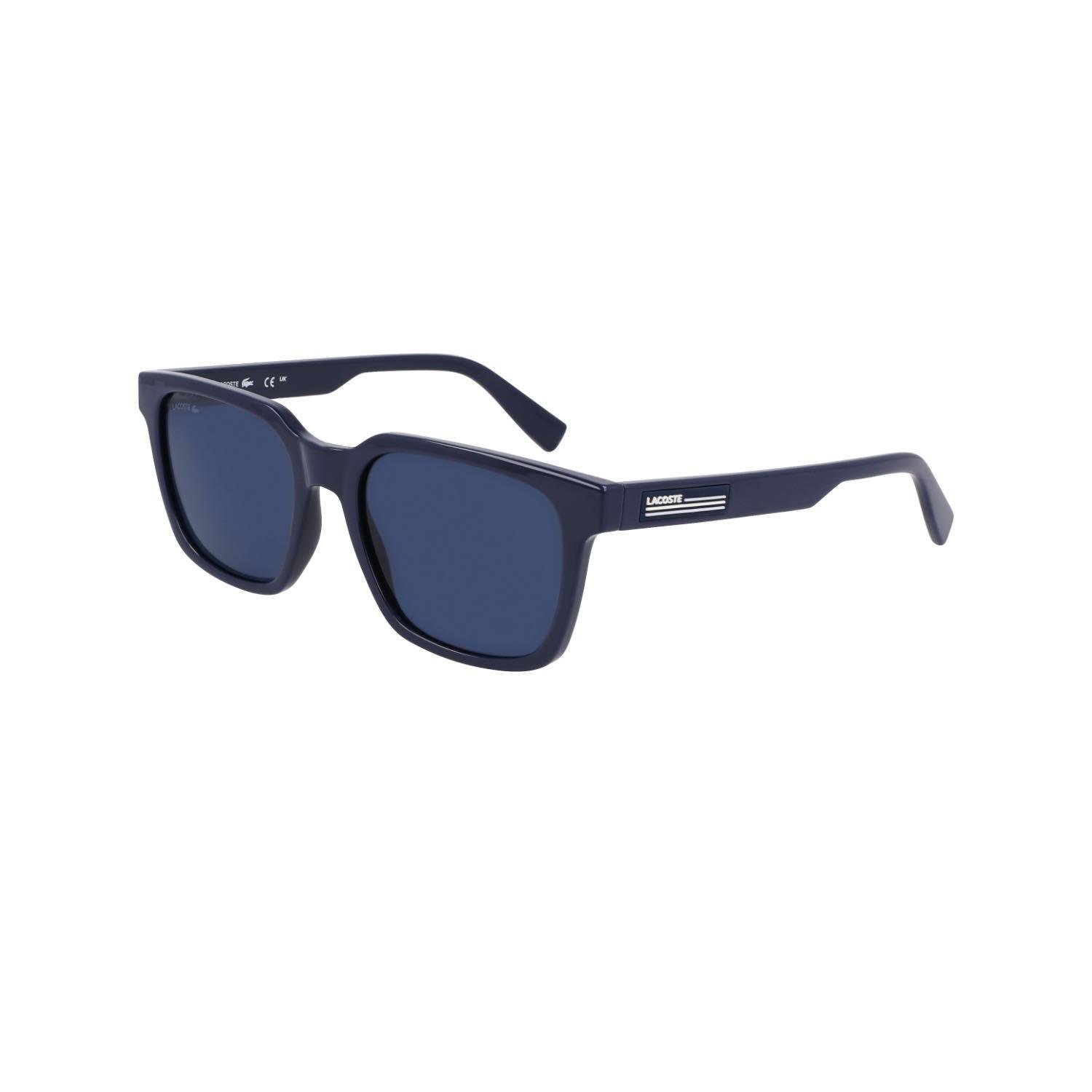 Lacoste L6028S 410 54 Unisex Kare Mavi Kemik Güneş Gözlüğü