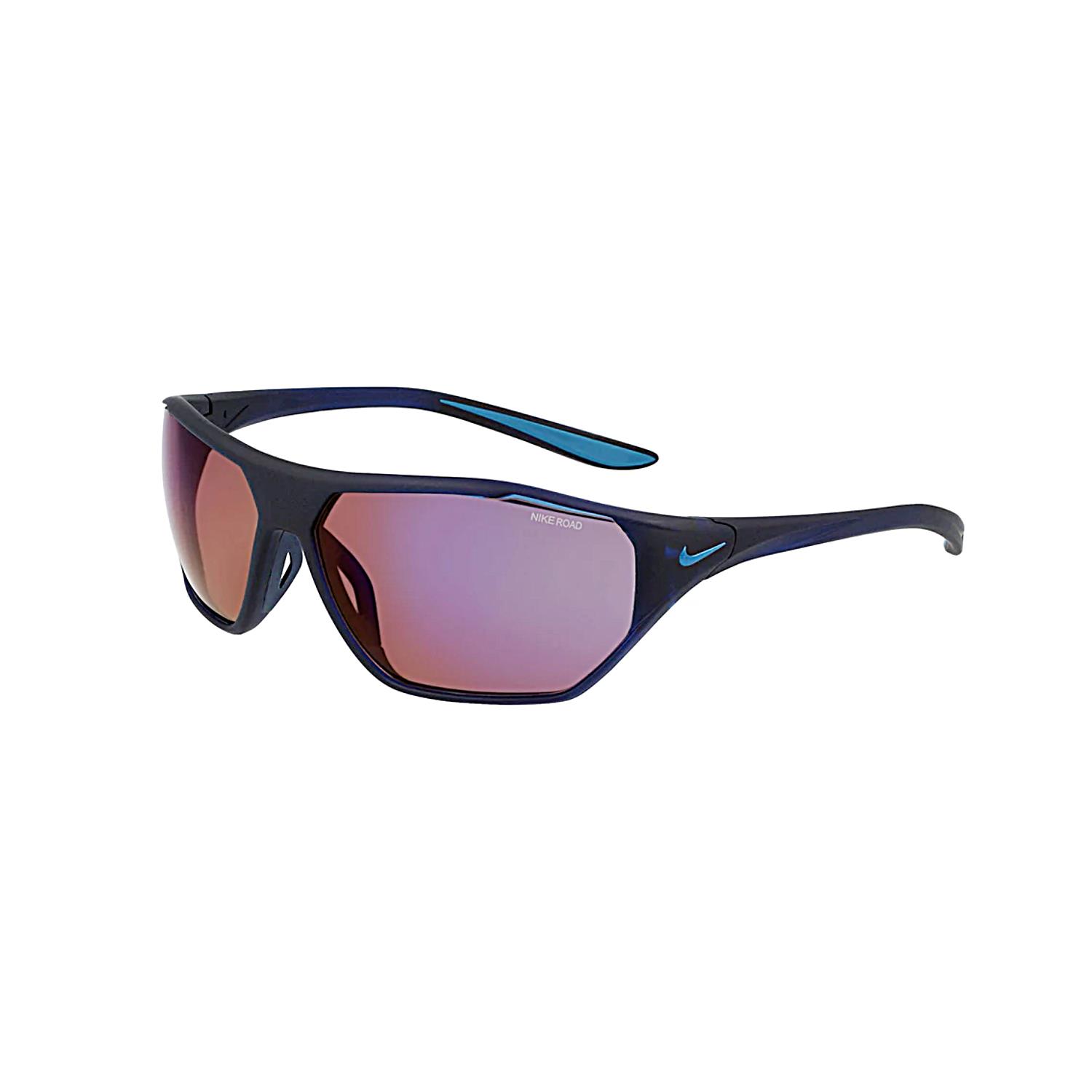 Nike AERO DRIFT E DQ0999 410 65 Erkek Siyah Geometrik Güneş Gözlüğü