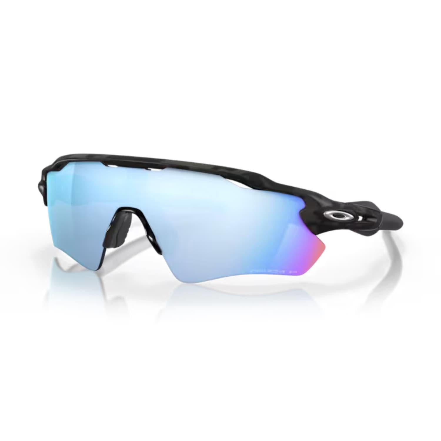Oakley 0OO9208 9208C0 38 Radar Ev Path Outdoor Aynalı Geometrik Siyah Güneş Gözlüğü