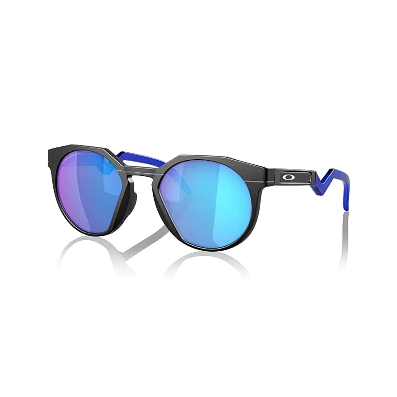 Oakley 0OO9242 924204 52 Hstn Outdoor Polarize Aynalı Yuvarlak Mat Siyah Güneş Gözlüğü