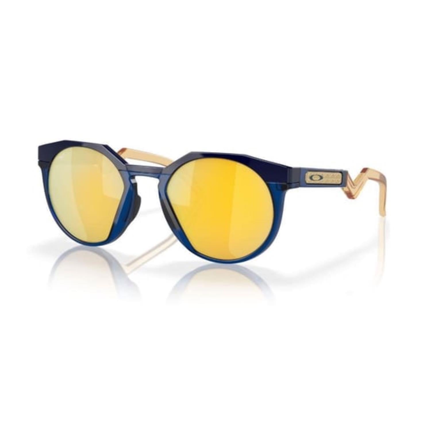 Oakley 0OO9242 924211 52 Erkek Hstn Yuvarlak Mavi Kemik Güneş Gözlüğü