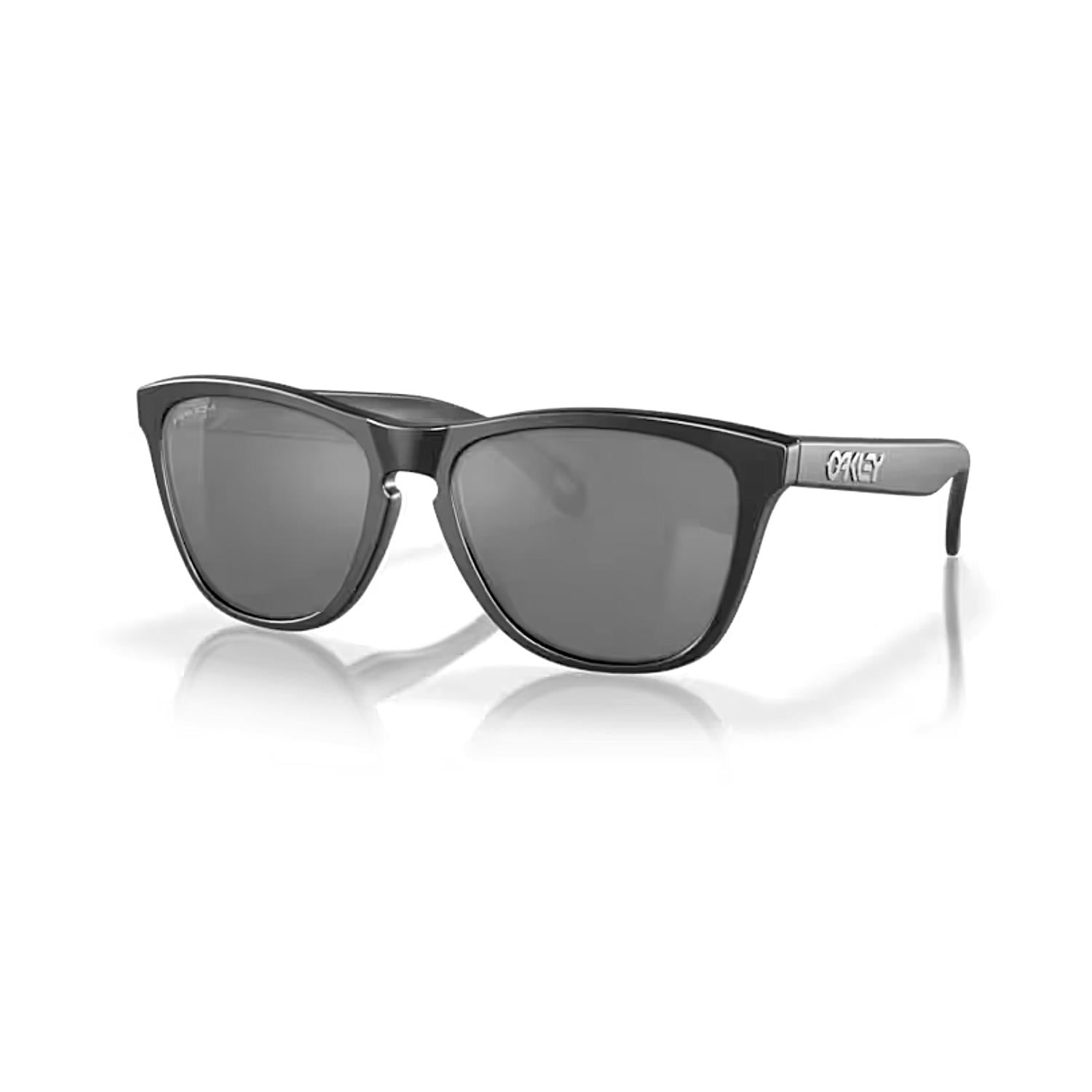 Oakley OAK 0OO9013 9013F7 55 Frogskins Erkek Polarize Aynalı Kare Mat Siyah Güneş Gözlüğü