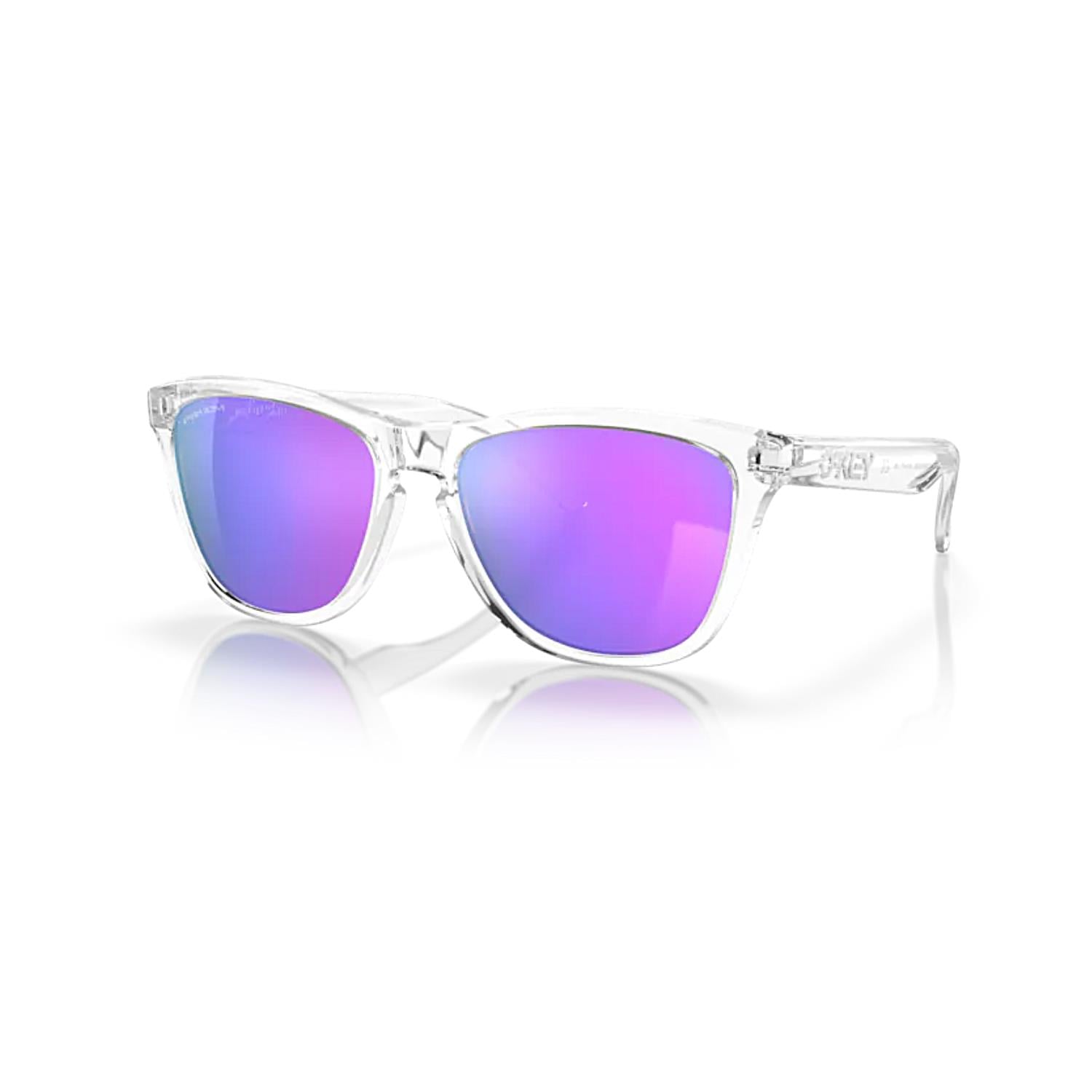 Oakley OAK 0OO9013 9013H7 55 Frogskins Erkek Aynalı Kare Şeffaf Güneş Gözlüğü