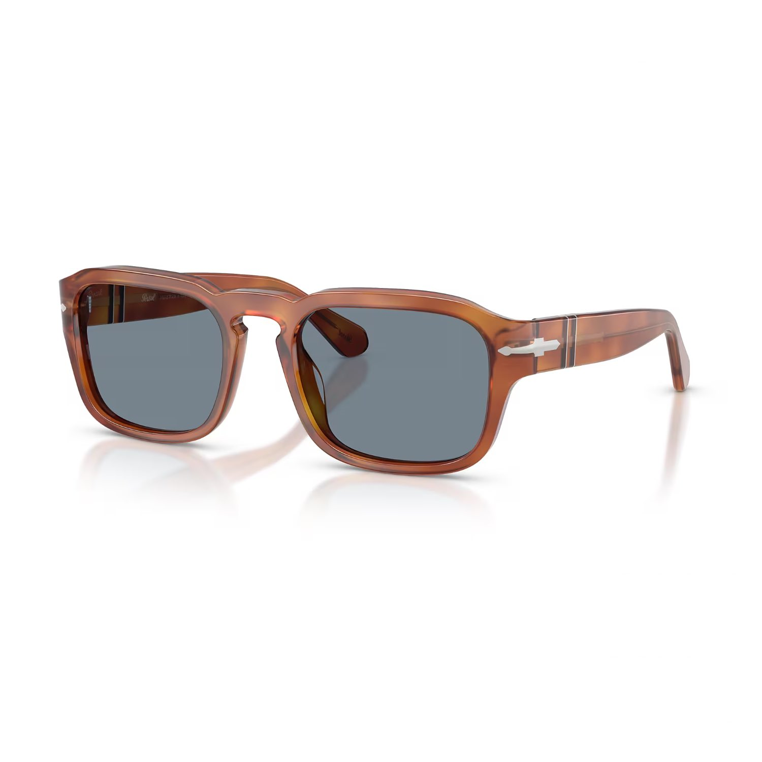 Persol PO 3386S 9656 56 Unisex Yastık Kırçıllı Bakır Kemik Güneş Gözlüğü