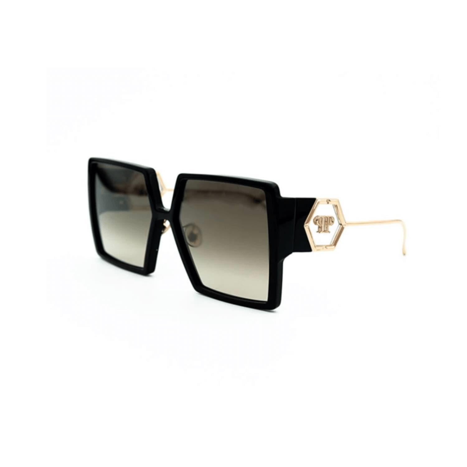 Philipp Plein SPP 028M 700X 61 Kadın Siyah Kare Güneş Gözlüğü