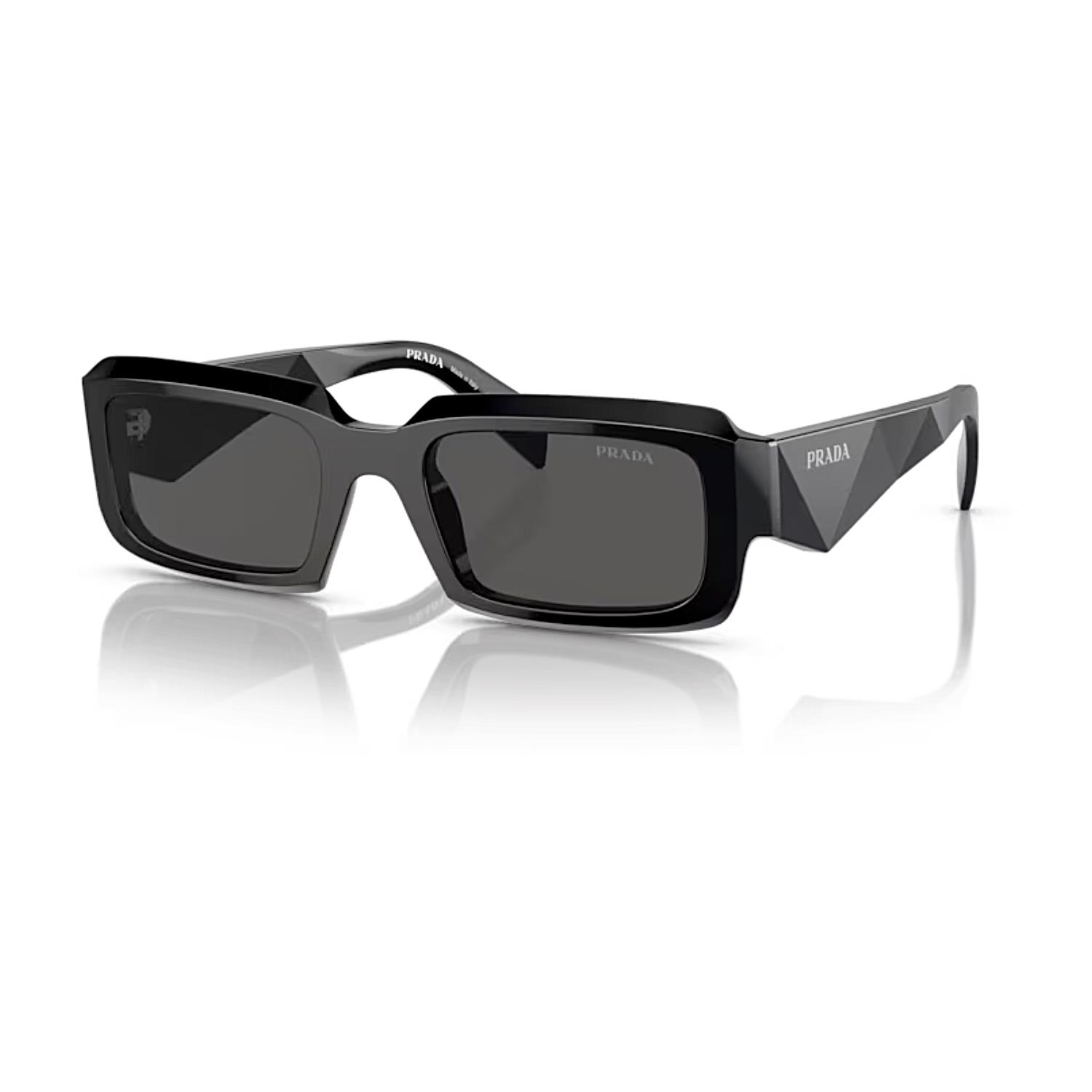 Prada PR 27ZS 16K08Z 54 Unisex Siyah Kemik Güneş Gözlüğü