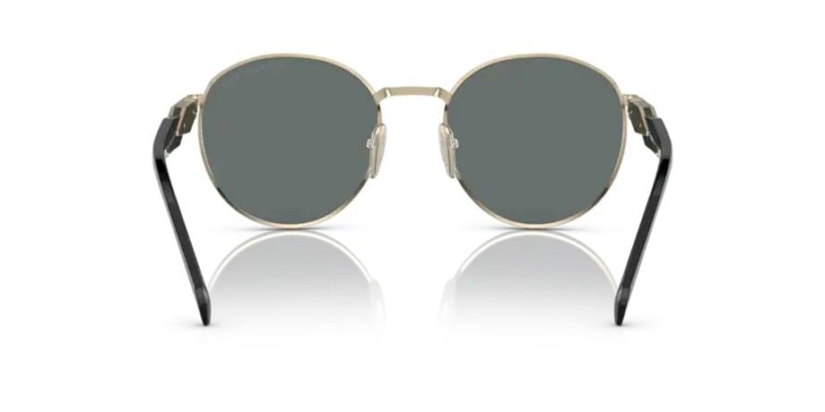 Prada SPR 56Z AAV5Z1 54 Unisex Oval Gri Metal Güneş Gözlüğü