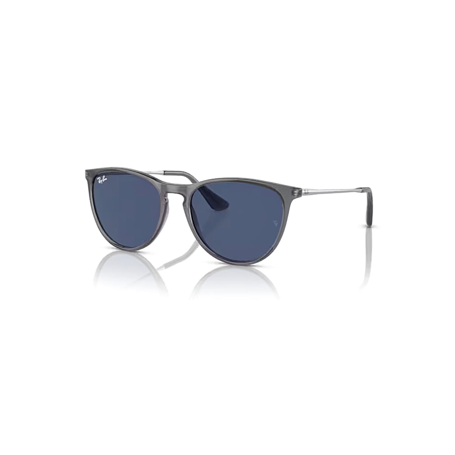 Ray-Ban Junior RJ 9060S 713480 50 Erika Çocuk Oval Mavi Kemik Güneş Gözlüğü