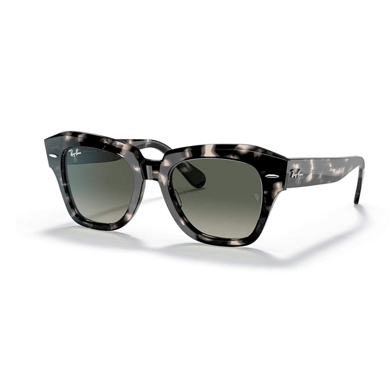 Ray-Ban RB 2186 133371 52 State Street Unisex Siyah Güneş Gözlüğü