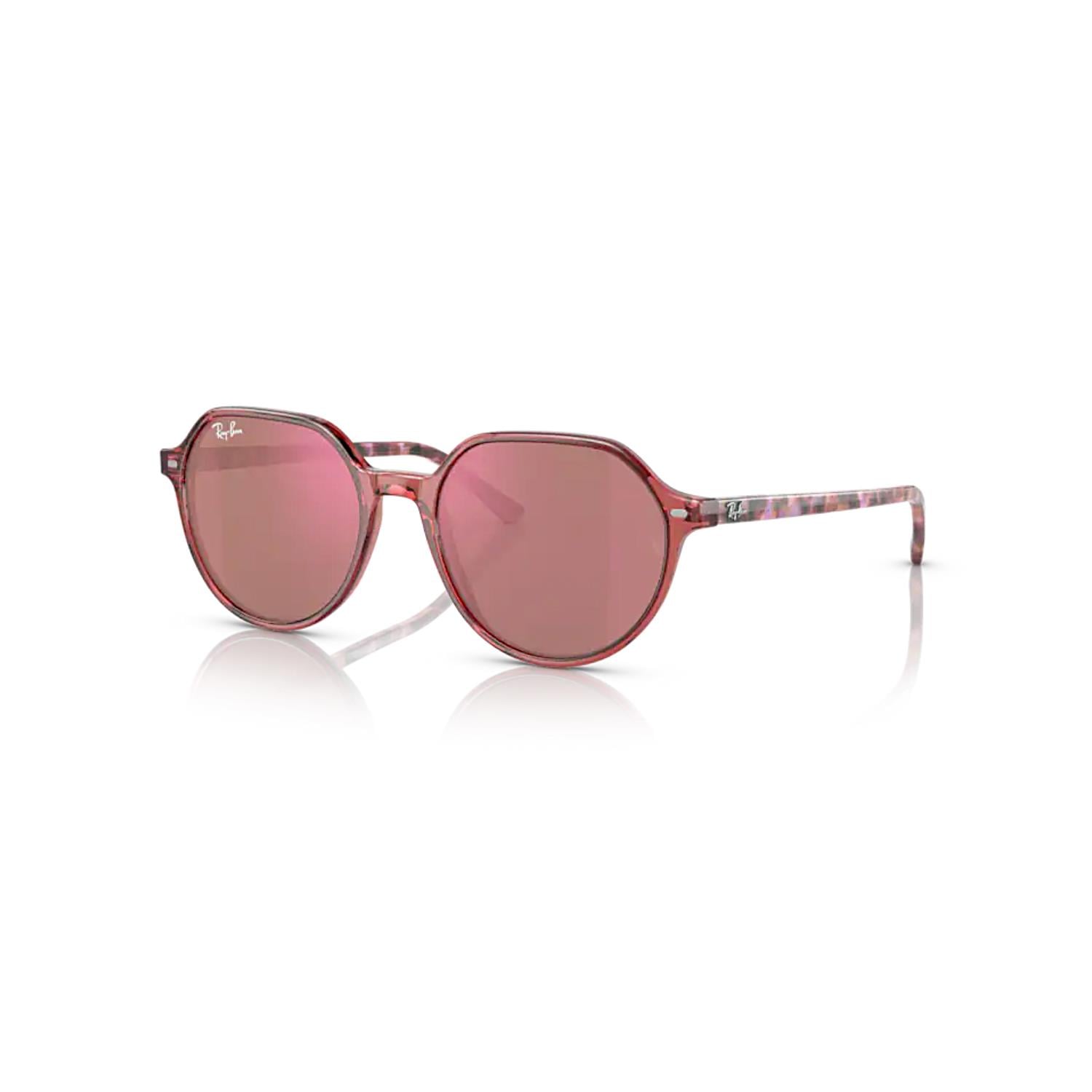 Ray-Ban RB 2195 66372K 51 Unisex Şeffaf Pembe Kemik Güneş Gözlüğü