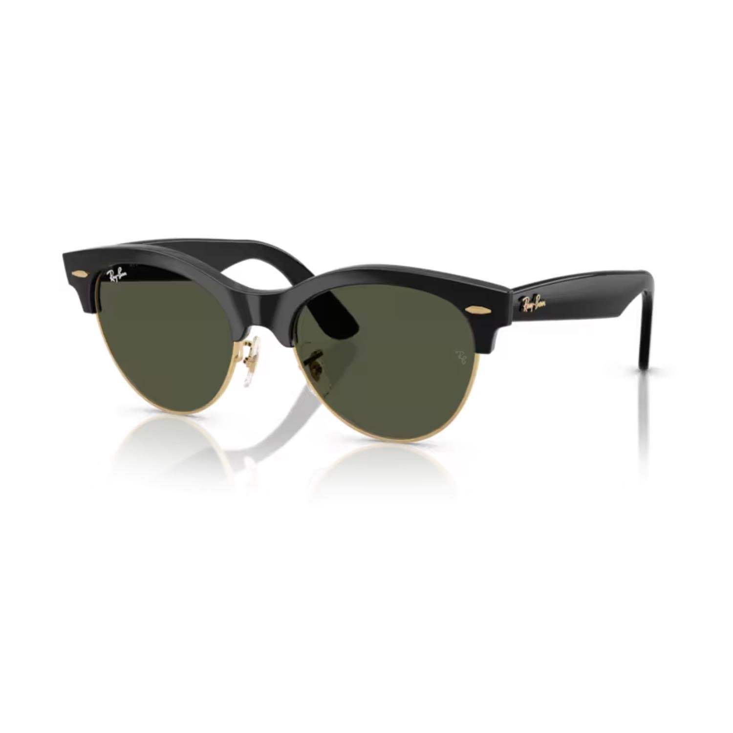 Ray-Ban RB 2341 90131 54 Clupmaster Way Unisex Oval Siyah Kombine Güneş Gözlüğü