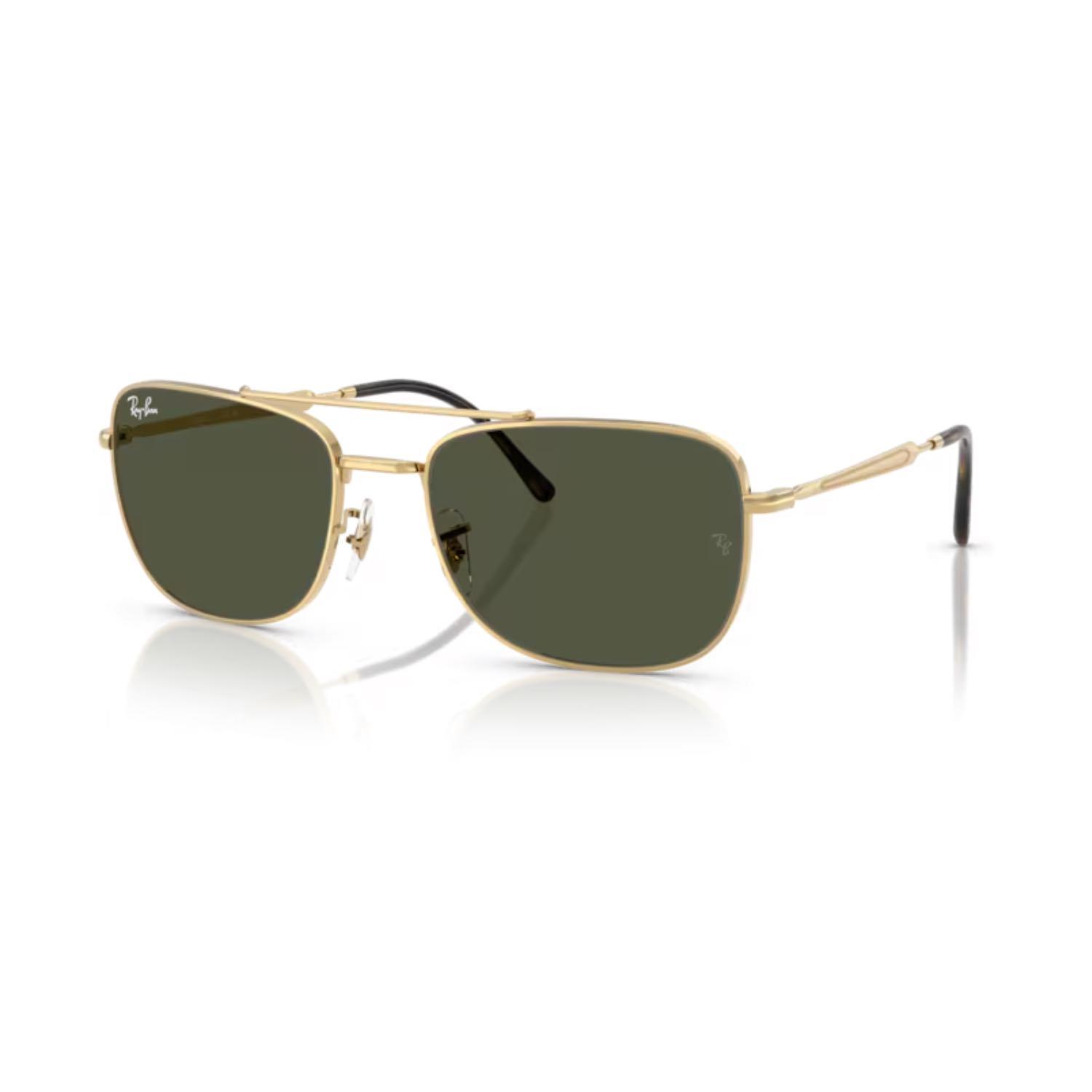 Ray-Ban RB 3755 00131 62 Unisex Pilot Gold Metal Güneş Gözlüğü