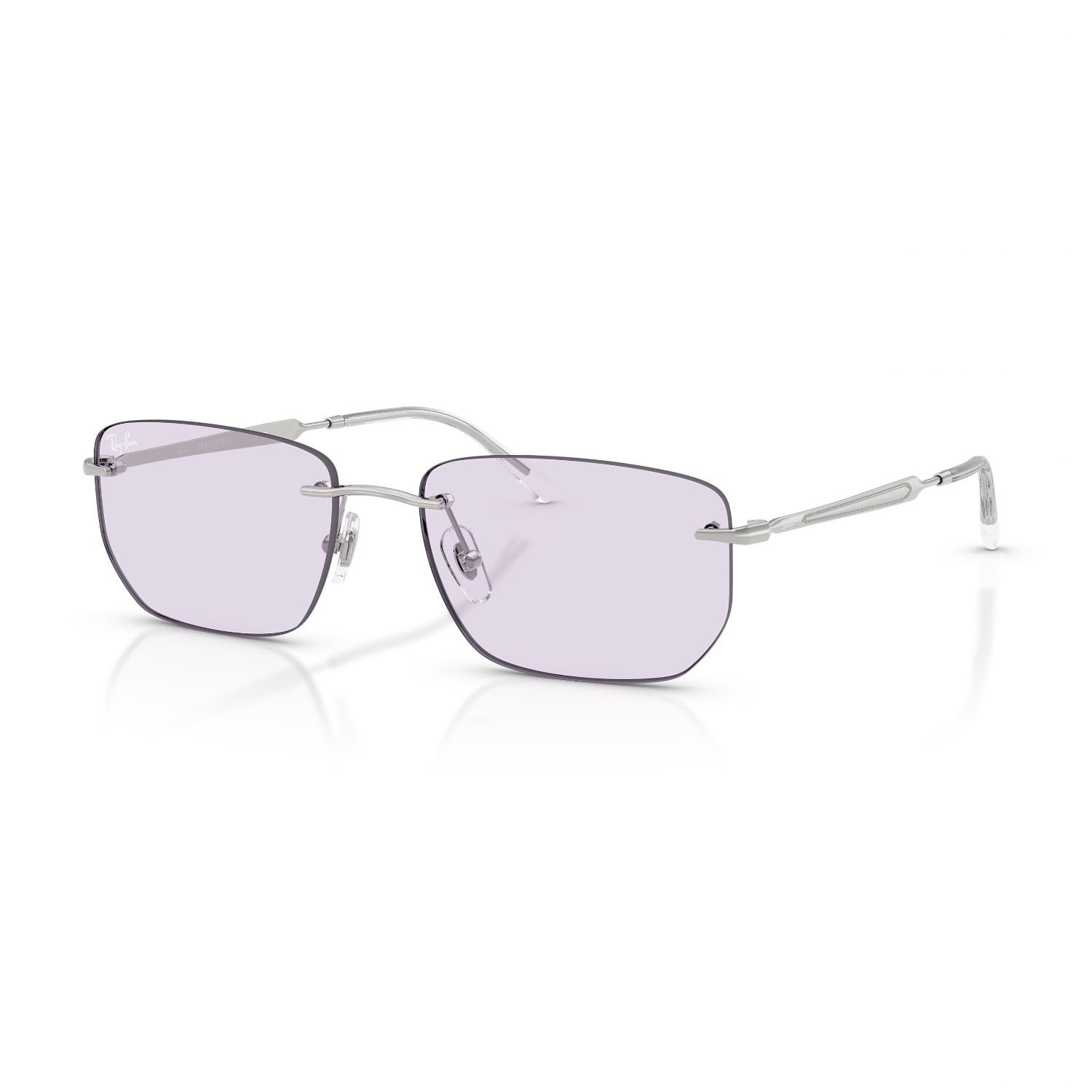 Ray-Ban RB 3768 003MH 56 Unisex Geometrik Photochromic Gümüş Metal Güneş Gözlüğü