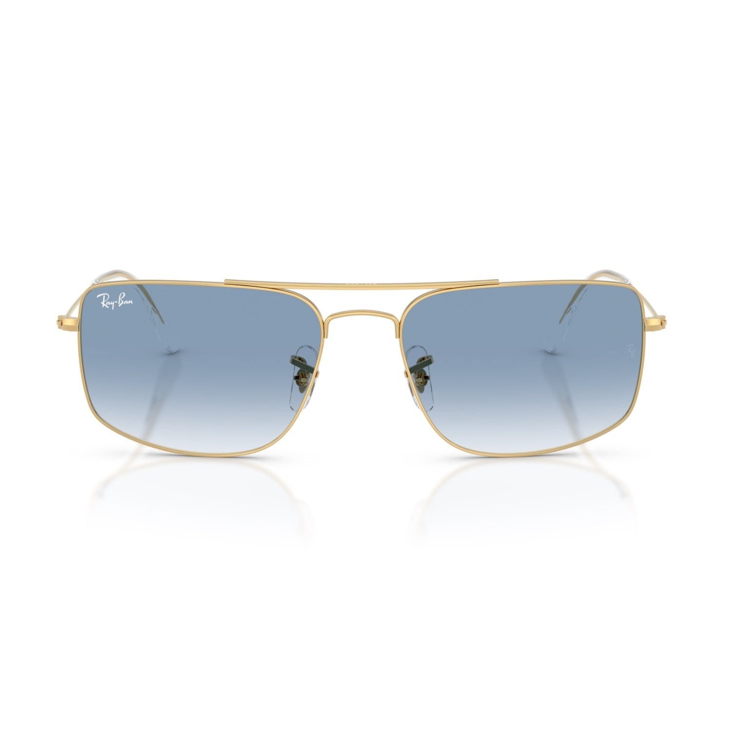 Ray-Ban RB 3779 0013F 56 Explorer 3 Unisex Kare Gold Metal G