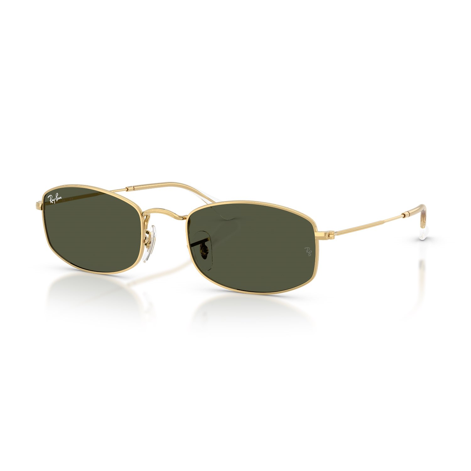 Ray-Ban RB 3832 00131 55 Unisex Geometrik Gold Metal Güneş Gözlüğü