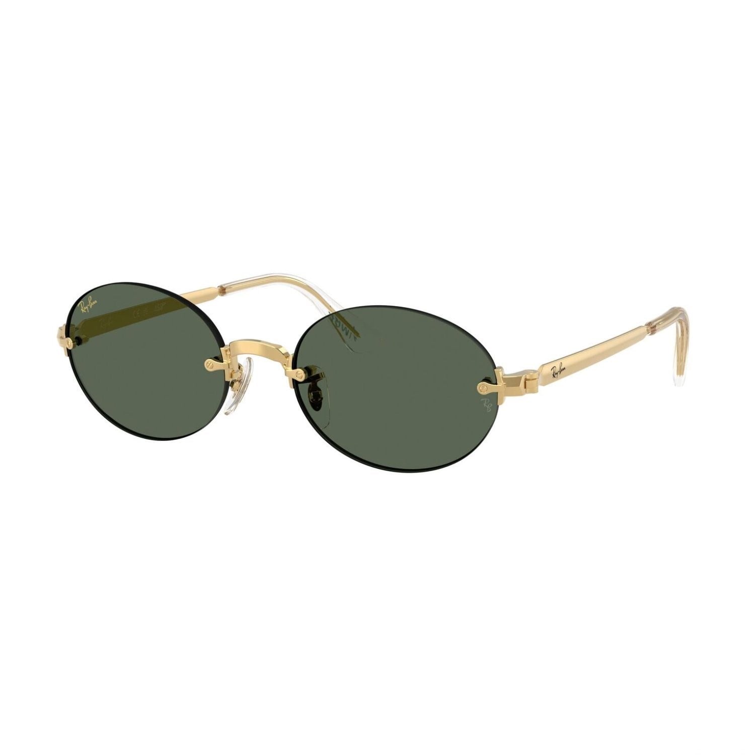 Ray-Ban RB 3929 00171 54 Unisex Oval Gold Metal Güneş Gözlüğü