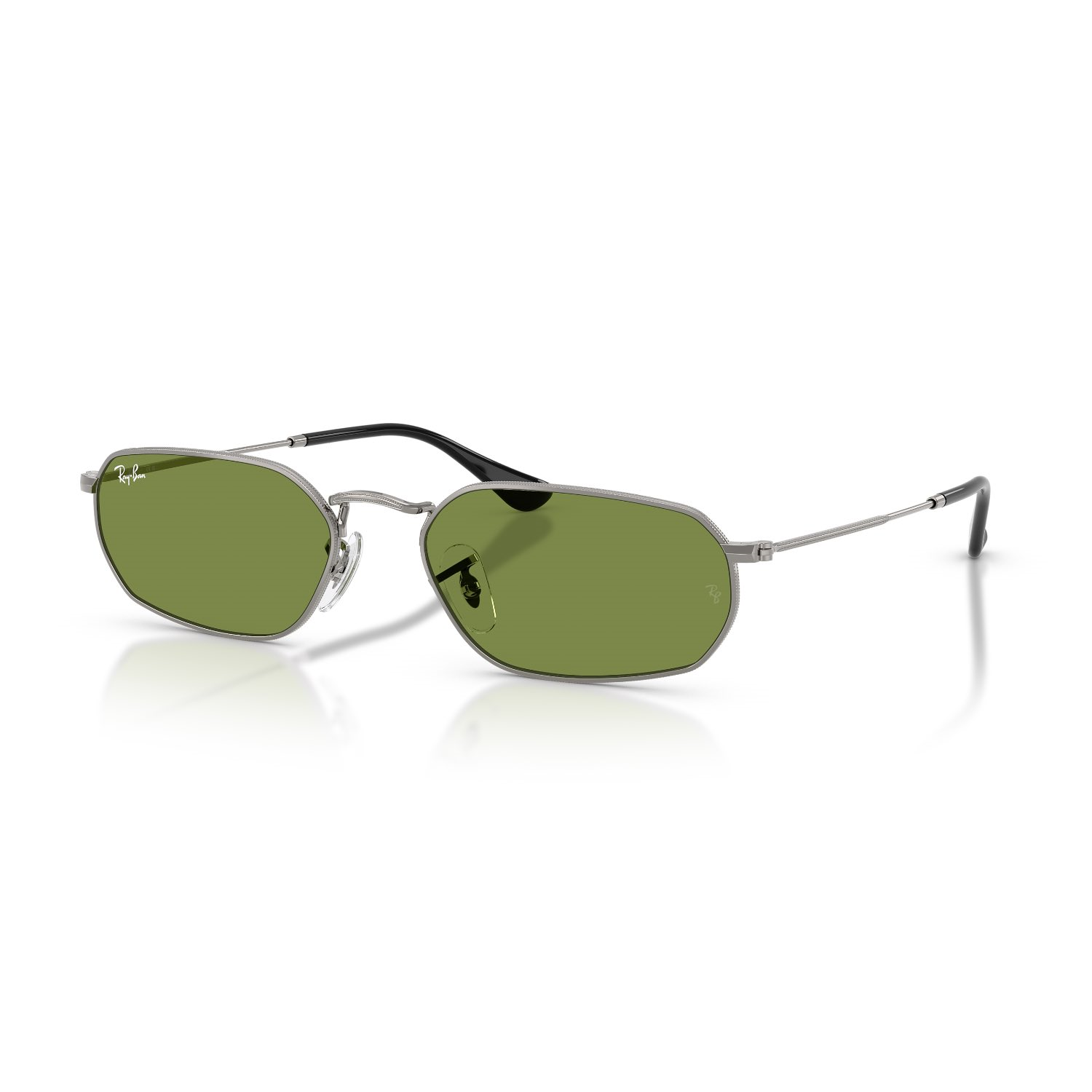 Ray-Ban RB 3947 0044E 54 Unisex Geometrik Gri Metal Güneş Gözlüğü
