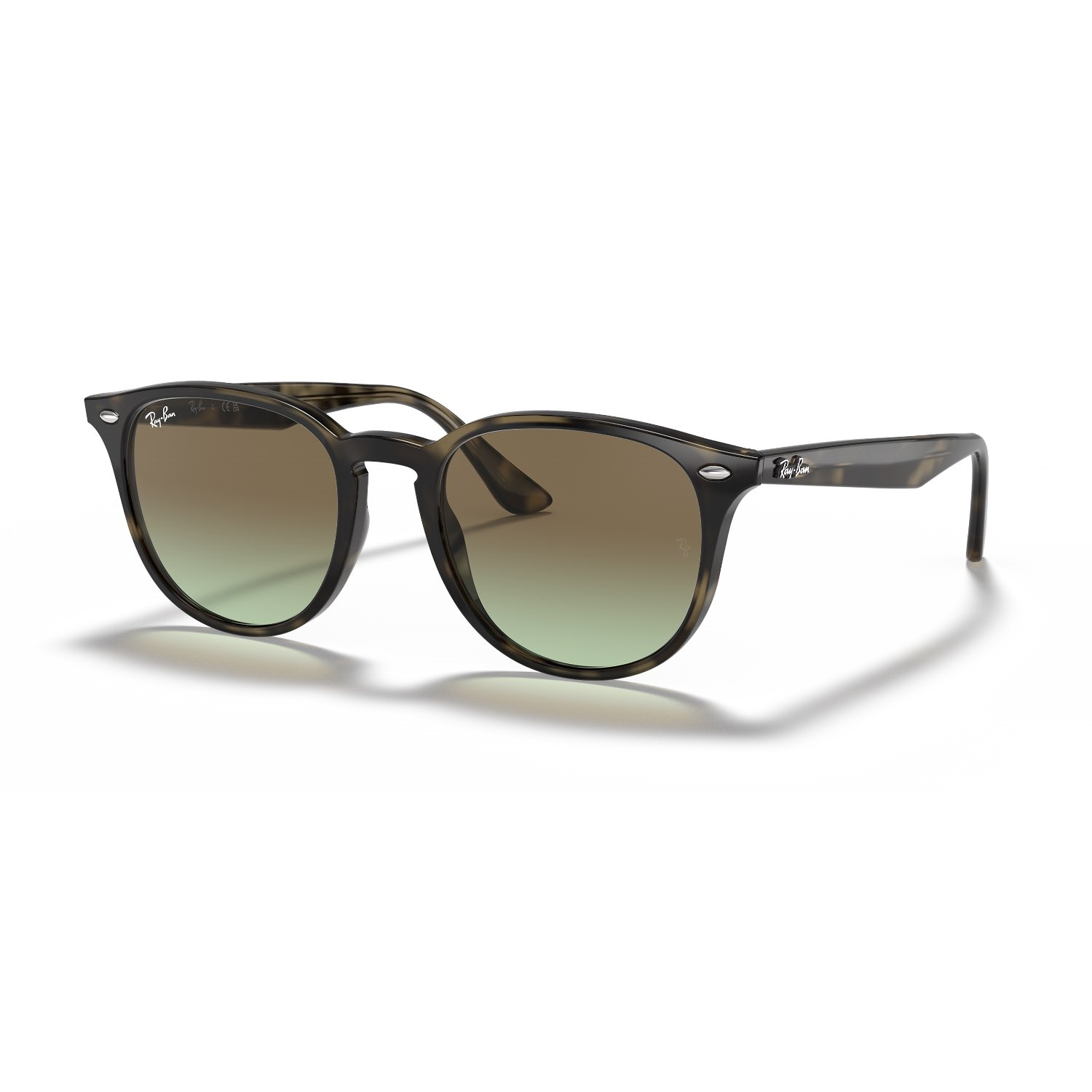 Ray-Ban RB 4259 731E8 51 Unisex Oval Kırçıllı Gri Degrade Kemik Güneş Gözlüğü