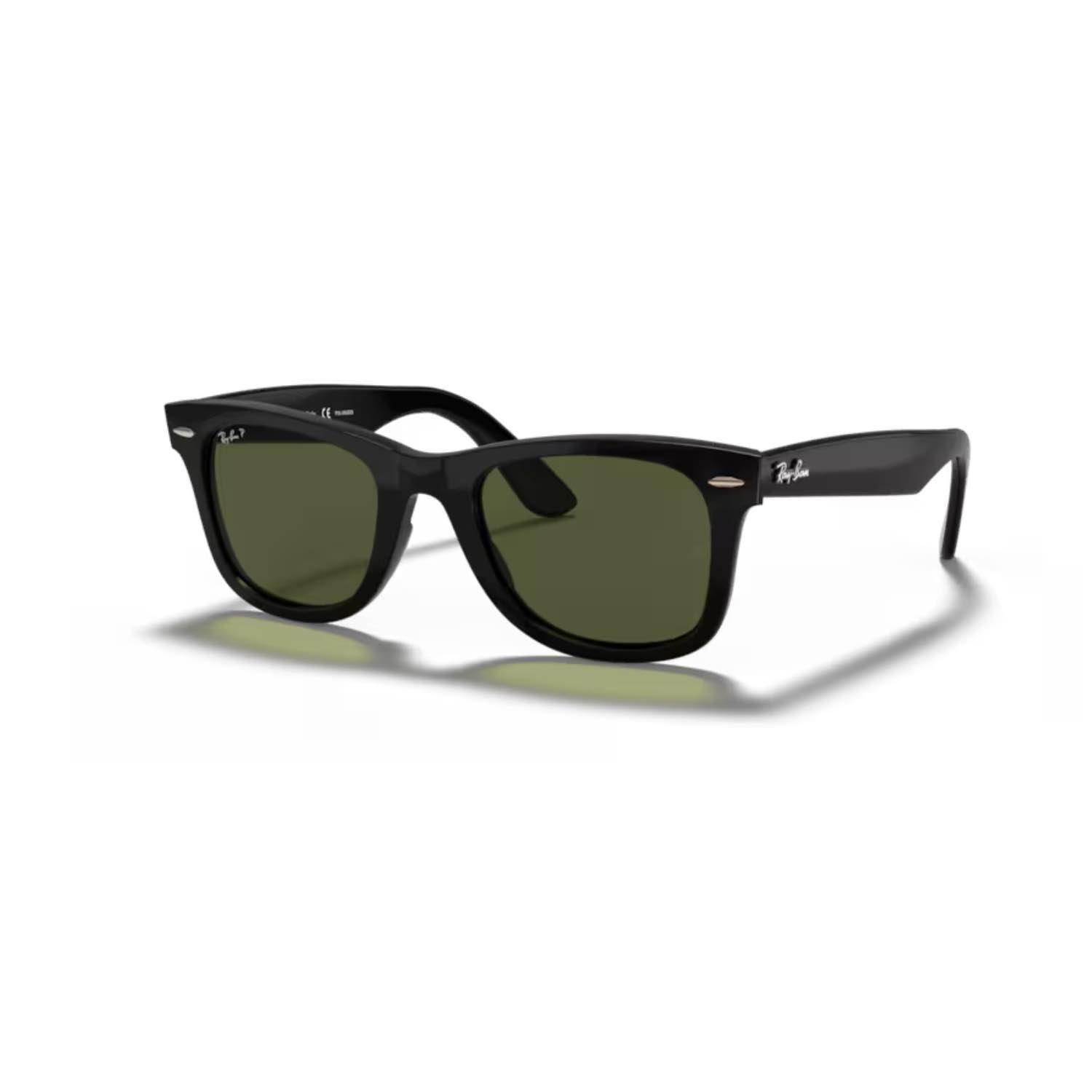 Ray-Ban RB 4340 60158 50 Unisex Kare Siyah Kemik Güneş Gözlüğü