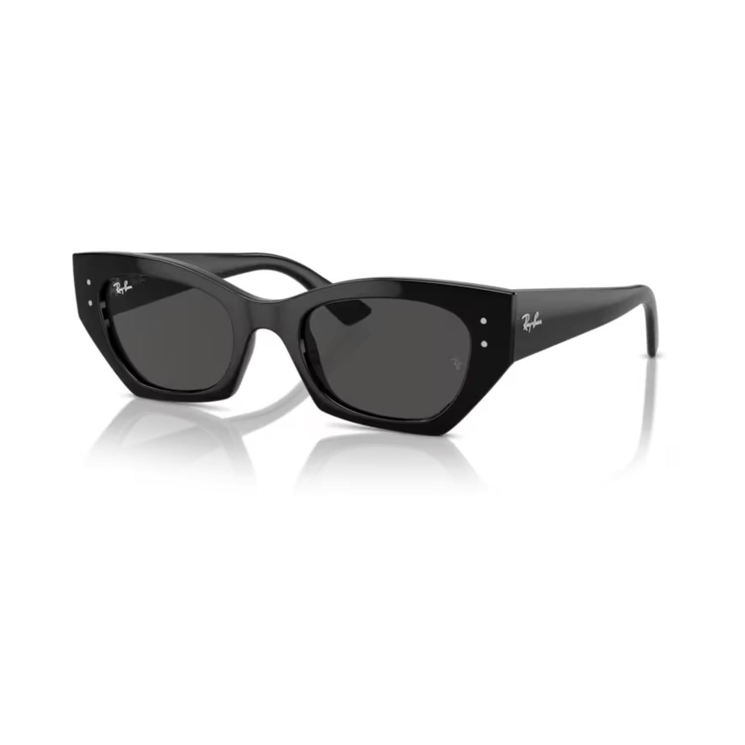 Ray-Ban RB 4430 667787 49 Zena Kadın Geometrik Siyah Kemik Güneş Gözlüğü