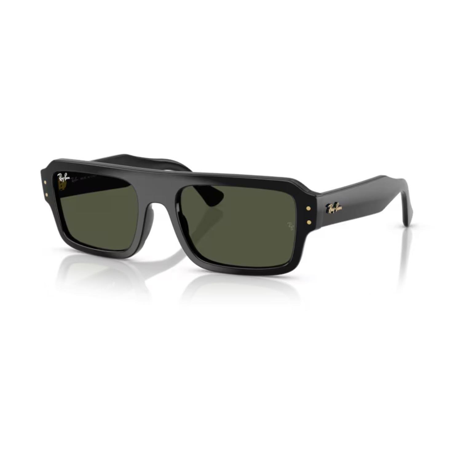 Ray-Ban RB 4454 667731 56 Flacko Unisex Kare Siyah Kemik Güneş Gözlüğü