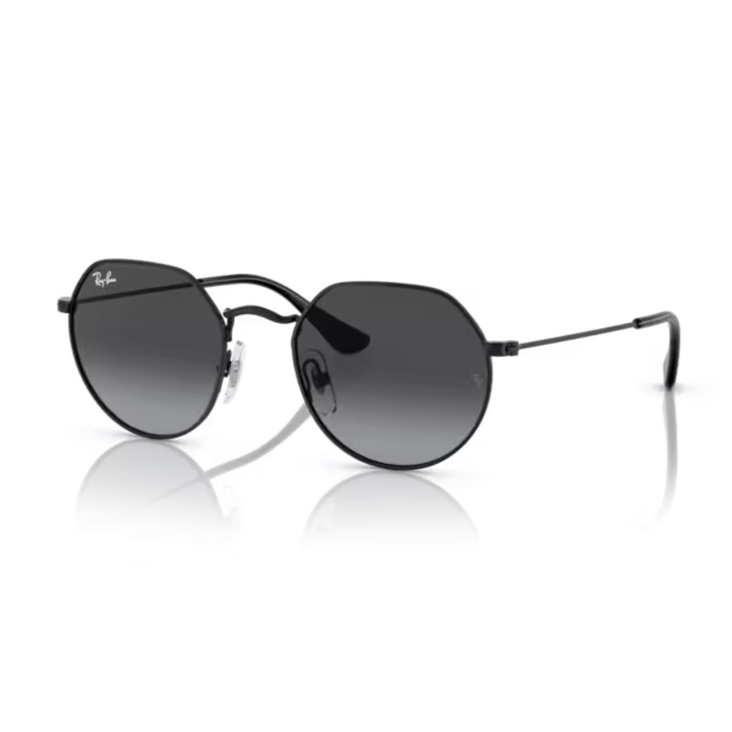 Ray-Ban RJ 9565S 2878G 47 Çocuk Oval Siyah Metal Güneş Gözlüğü
